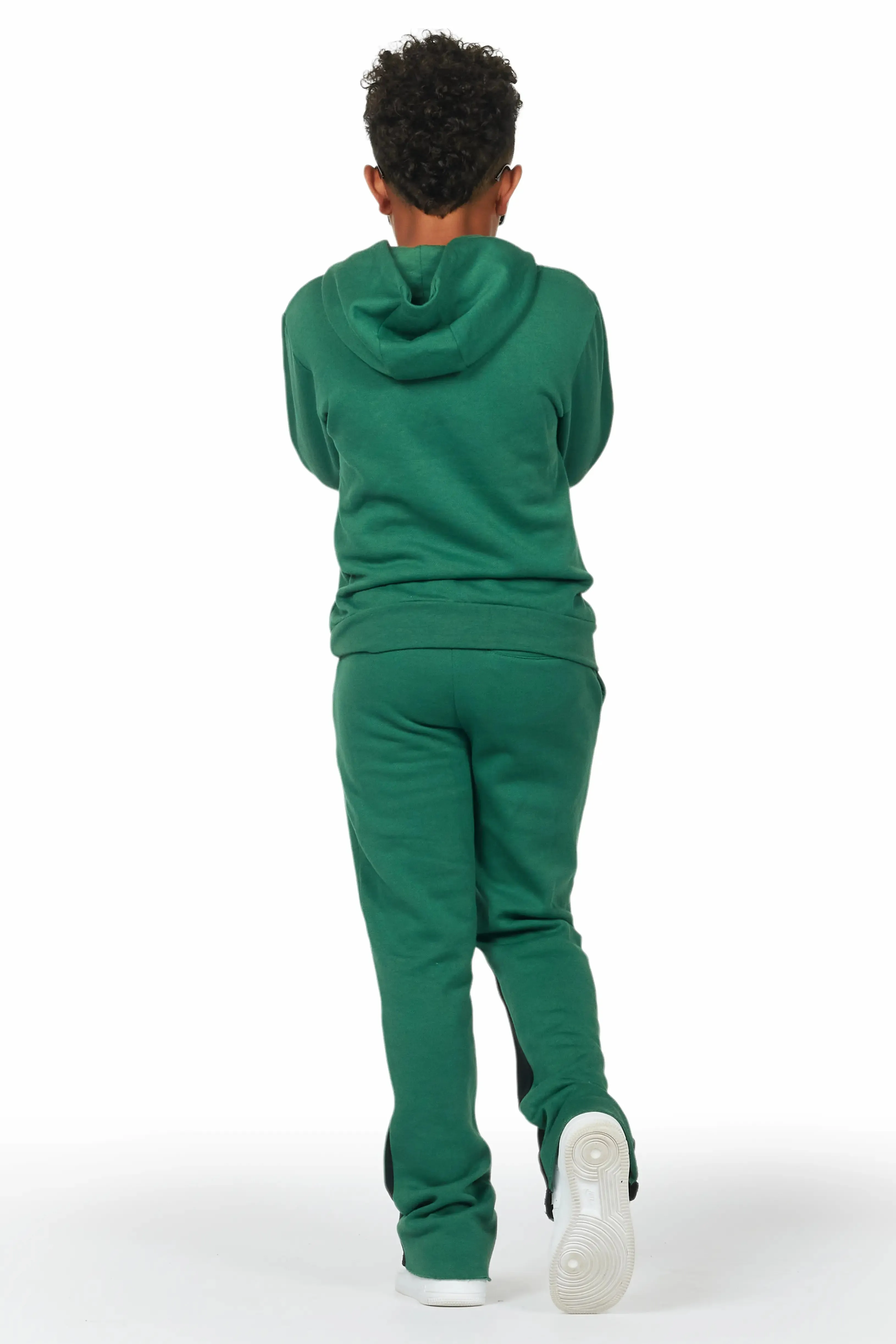 Boys Sarge Green Stacked Pant Set sold by Rockstar Original product image thumbnail 4