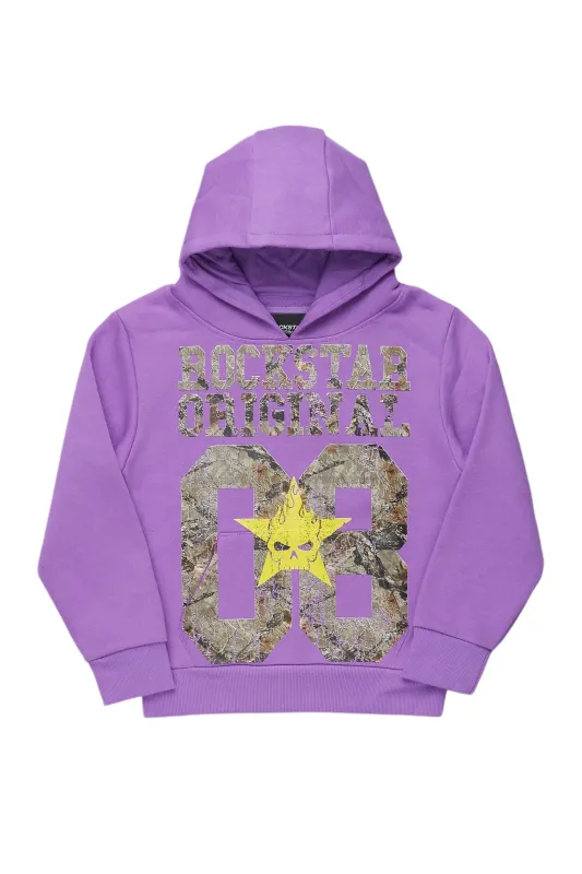Boys Abbel Purple Graphic Hoodie sold by Rockstar Original