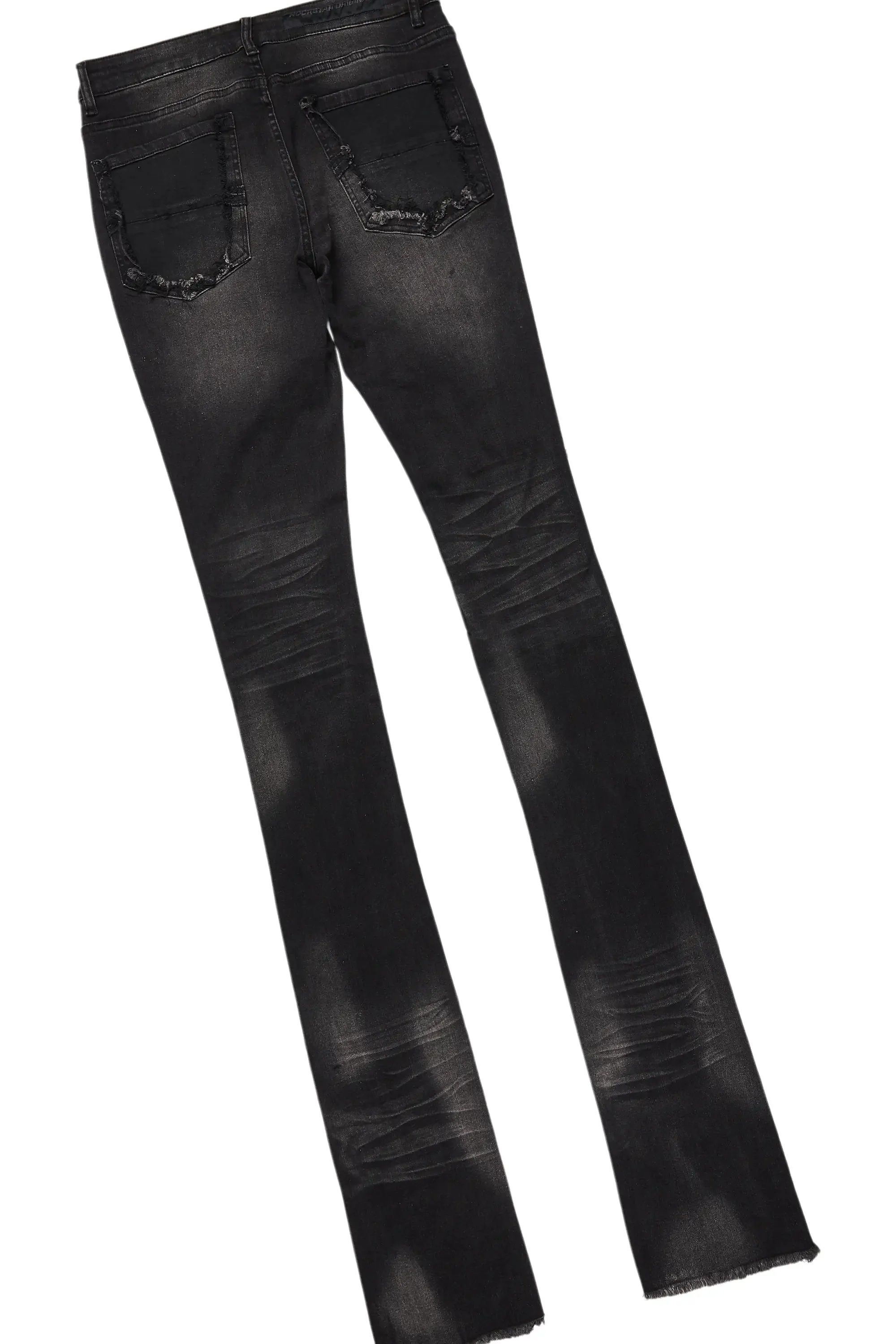 Amina Black Hoodie/Stacked Flare Jean Bundle sold by Rockstar Original product image thumbnail 4