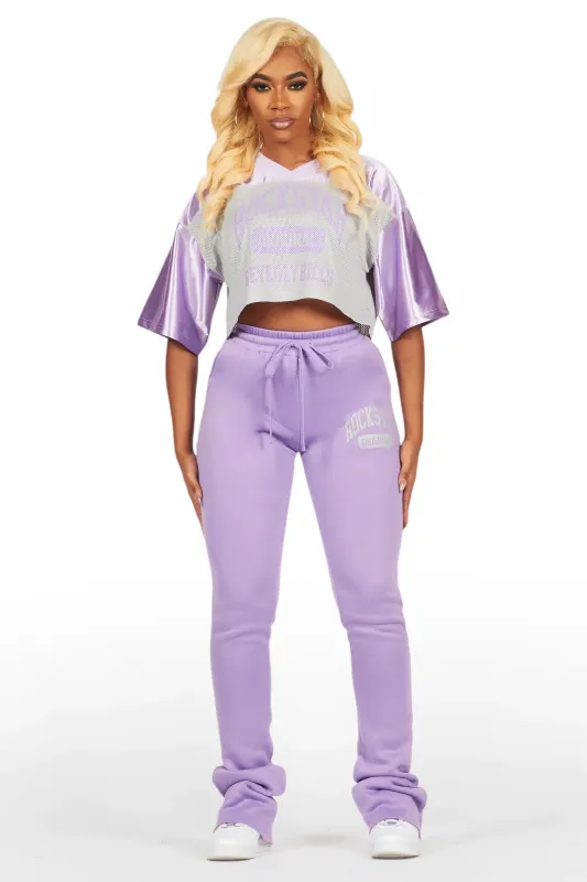 Tamarra Grey/Purple Jersey Trackset sold by Rockstar Original