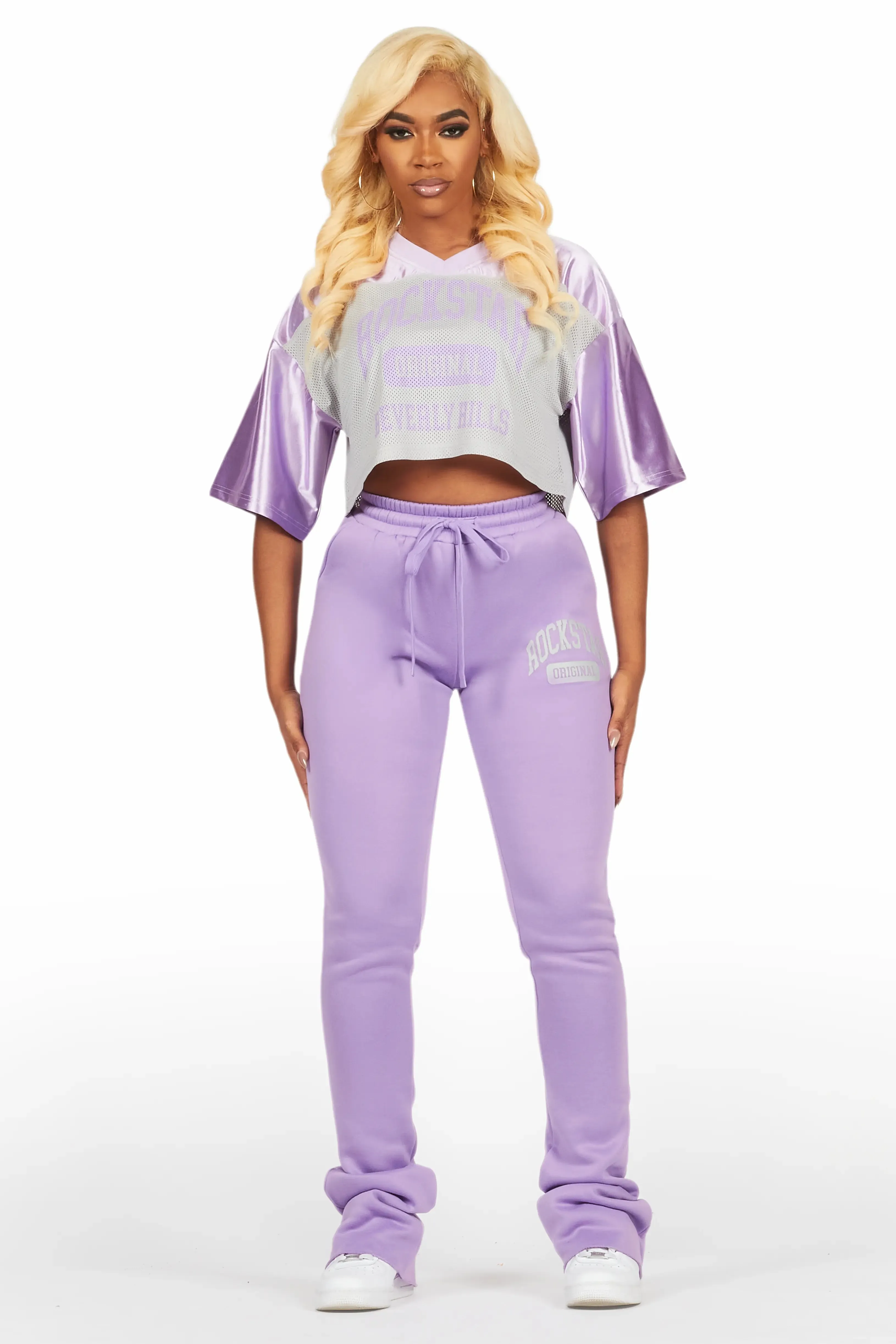 Tamarra Grey/Purple Jersey Trackset sold by Rockstar Original