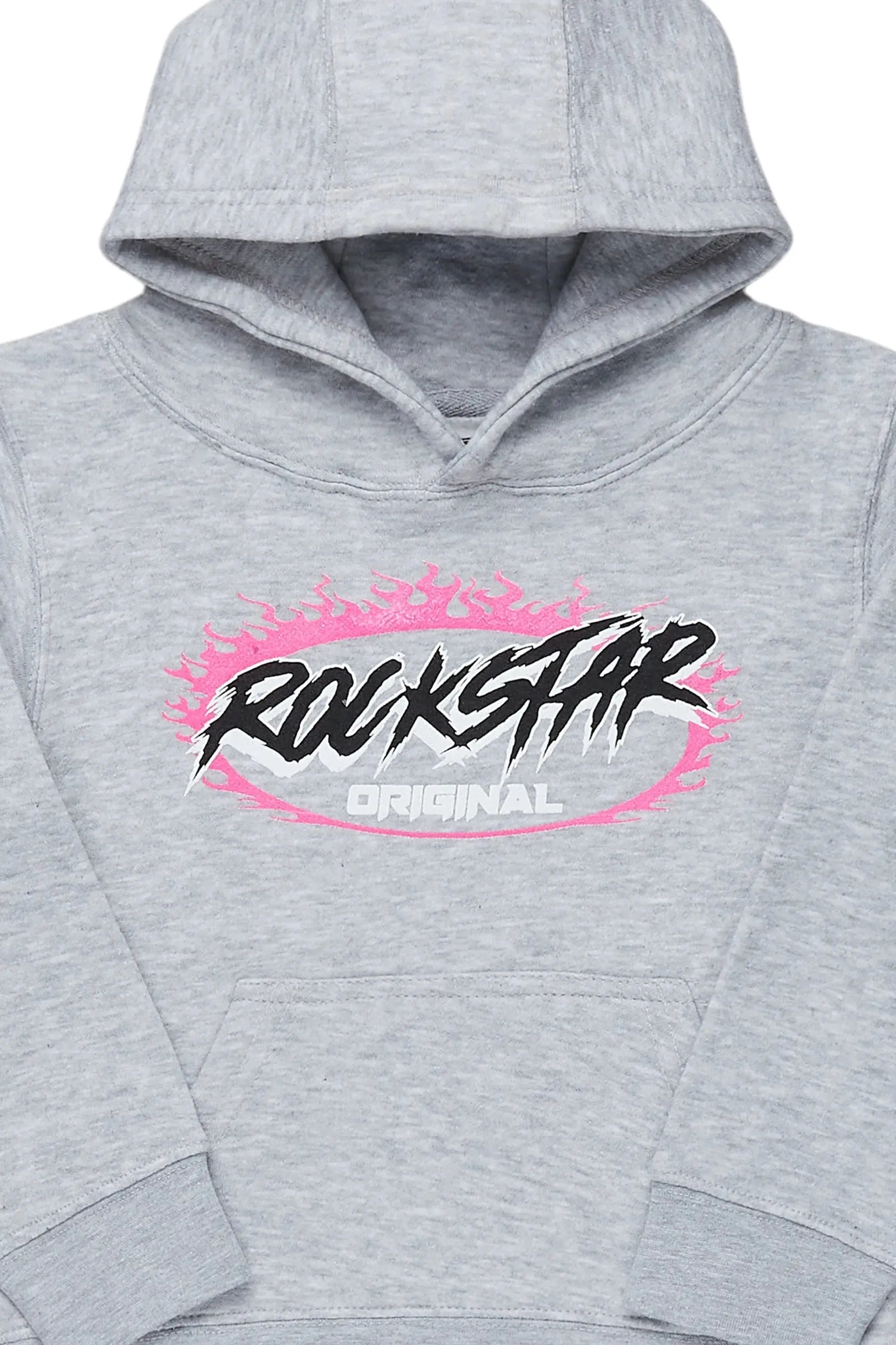 Girls Izzy Grey Graphic Hoodie sold by Rockstar Original product image thumbnail 2
