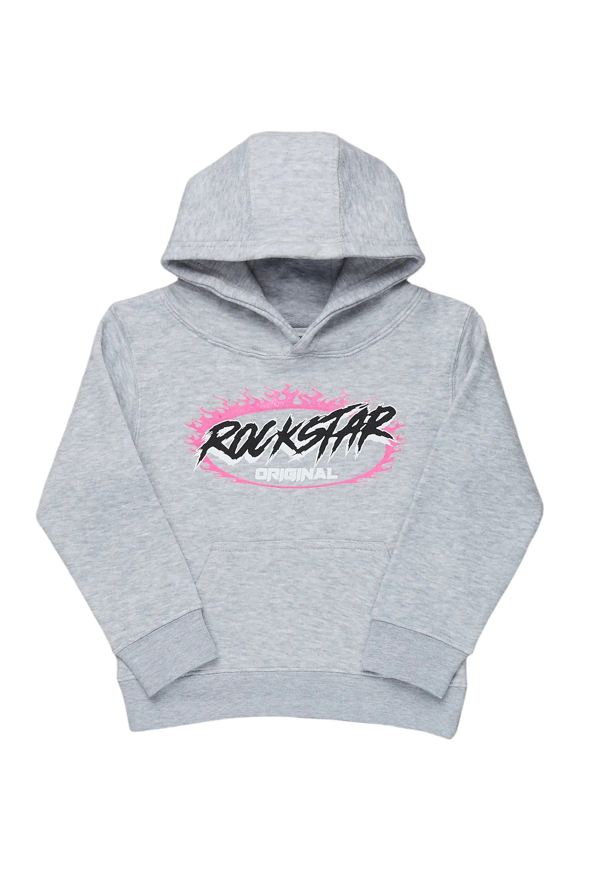 Girls Izzy Grey Graphic Hoodie sold by Rockstar Original