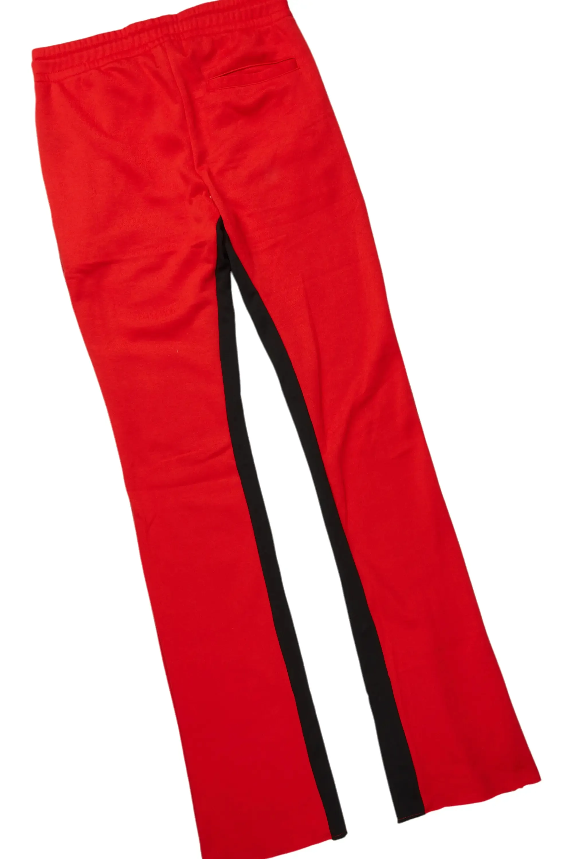 Devan Black/Red Hoodie/Baggy Stacked Flare Pant Set sold by Rockstar Original product image thumbnail 5