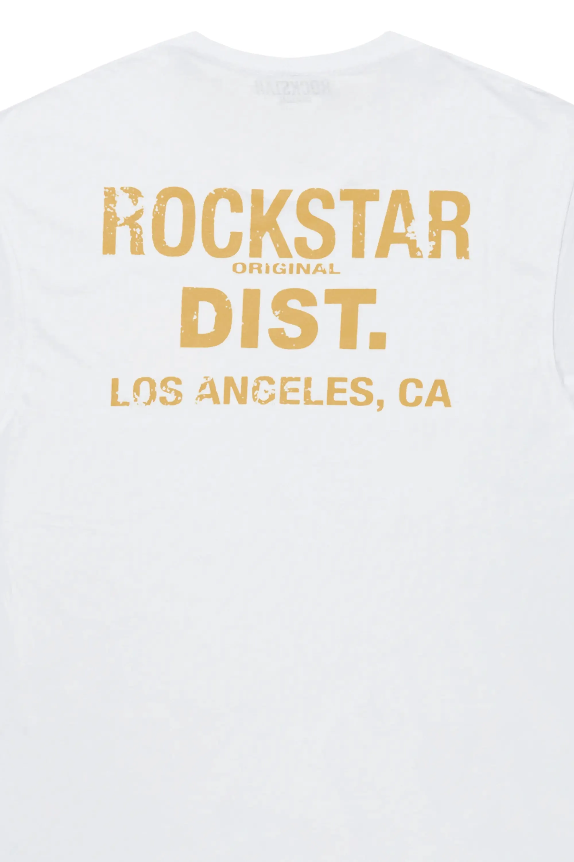 Dalasia White/Beige Oversized Tee sold by Rockstar Original product image thumbnail 2