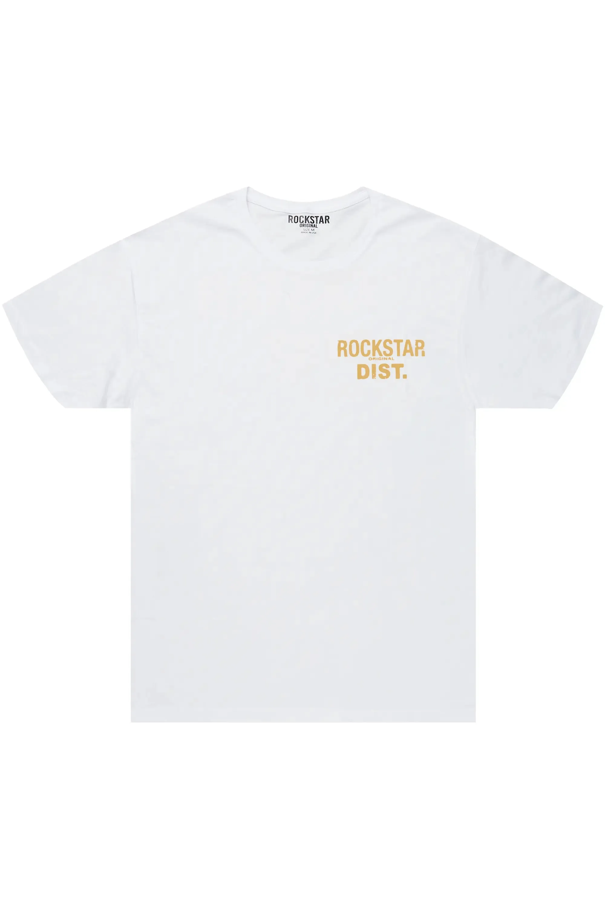 Dalasia White/Beige Oversized Tee sold by Rockstar Original product image thumbnail 3