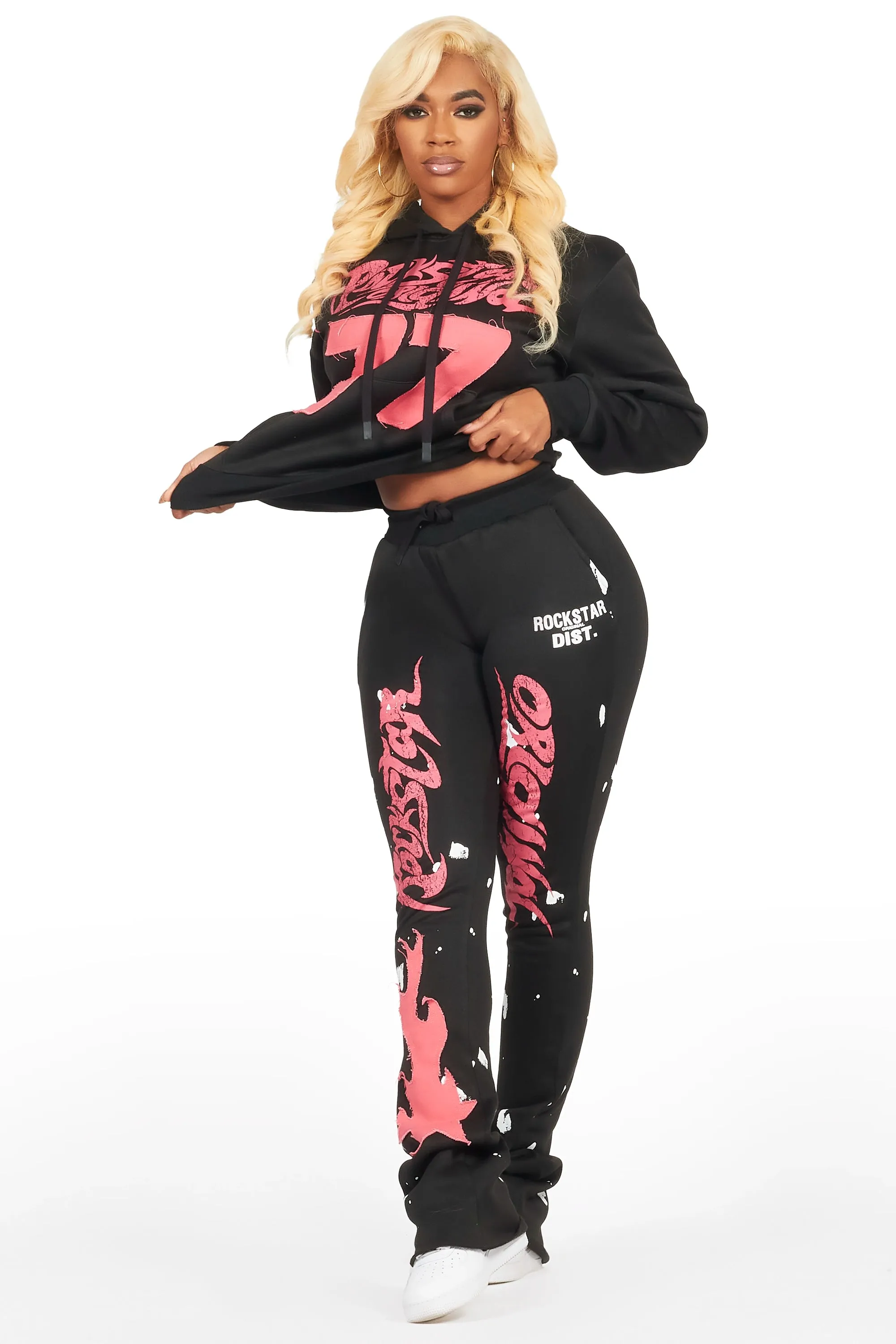 Tayonne Black Super Stacked Trackset sold by Rockstar Original product image thumbnail 3