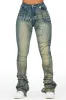 Wynter Tinted Dark Wash Super Stacked Jean sold by Rockstar Original