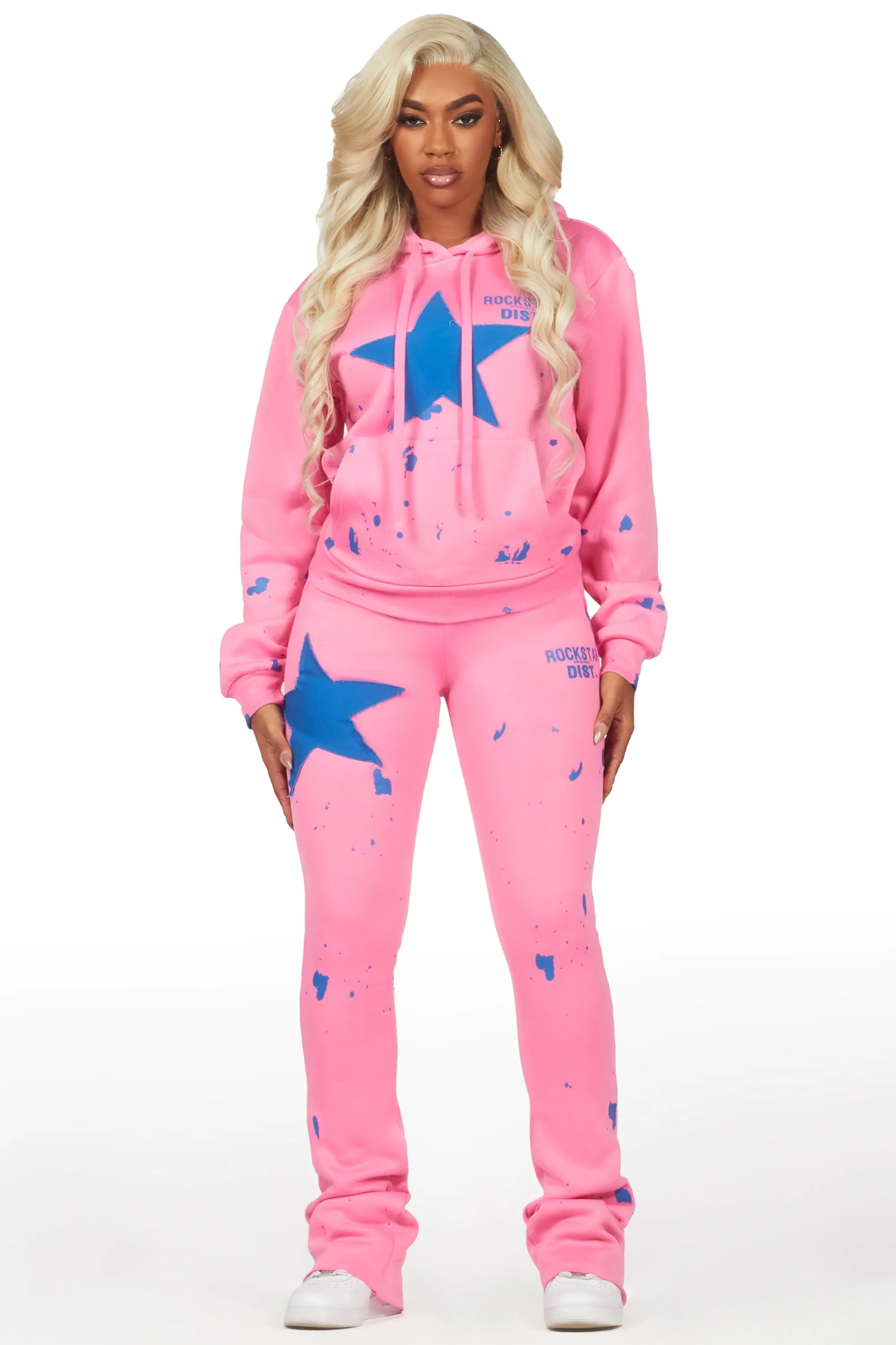 Aeriana Bubblegum Pink Super Stacked Trackset sold by Rockstar Original