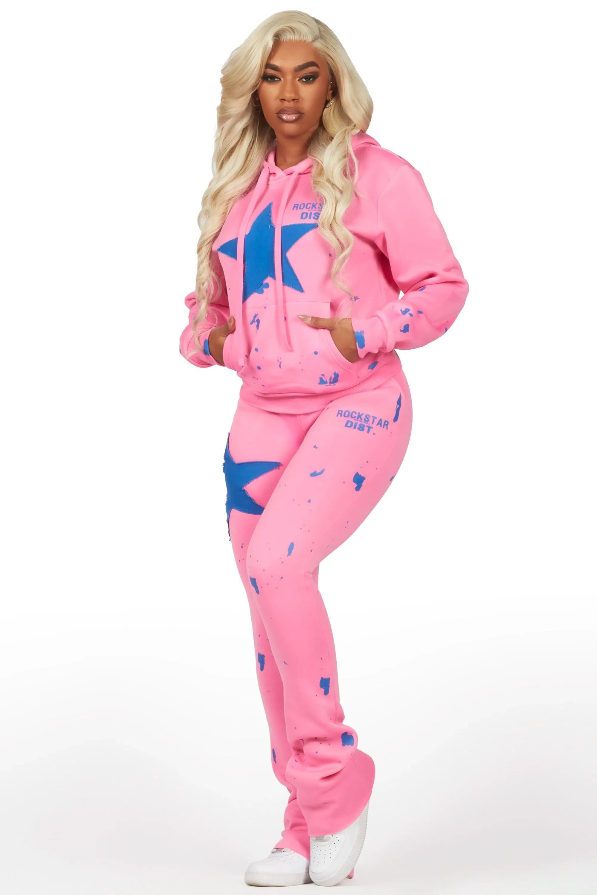 Aeriana Bubblegum Pink Super Stacked Trackset sold by Rockstar Original product image thumbnail 2
