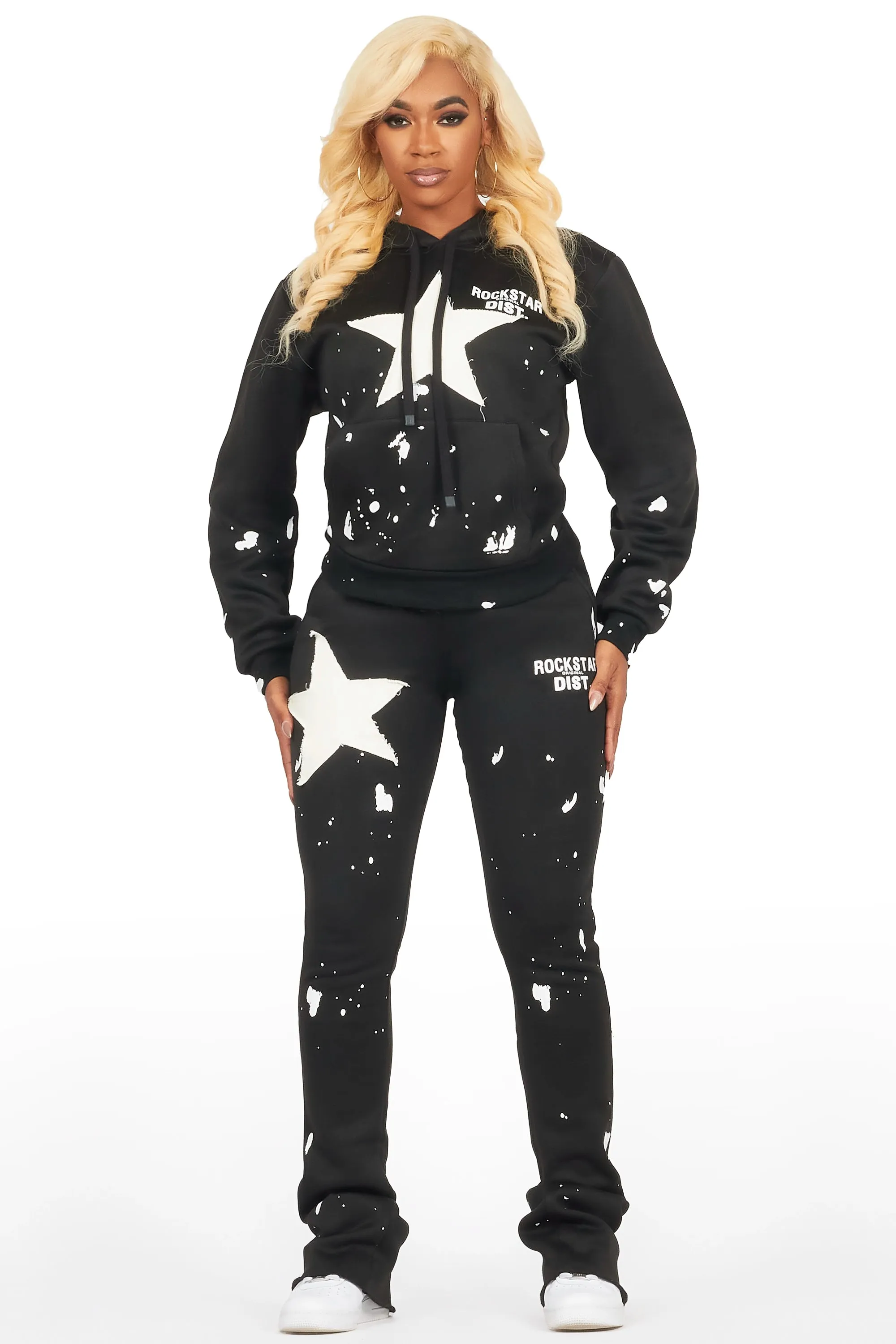 Aeriana Black Super Stacked Trackset sold by Rockstar Original