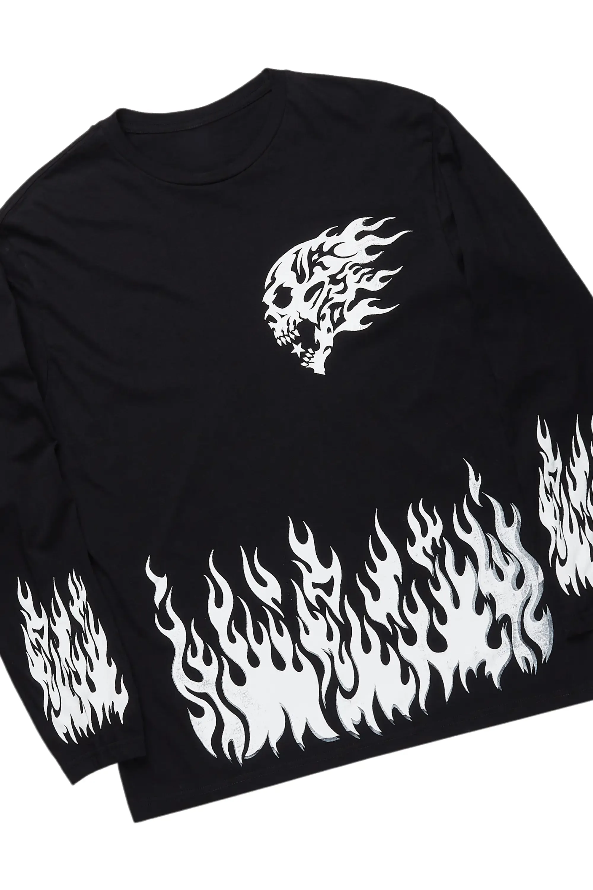 Bubble Black/White Long Sleeve T-Shirt/Baggy Pant Set sold by Rockstar Original product image thumbnail 2