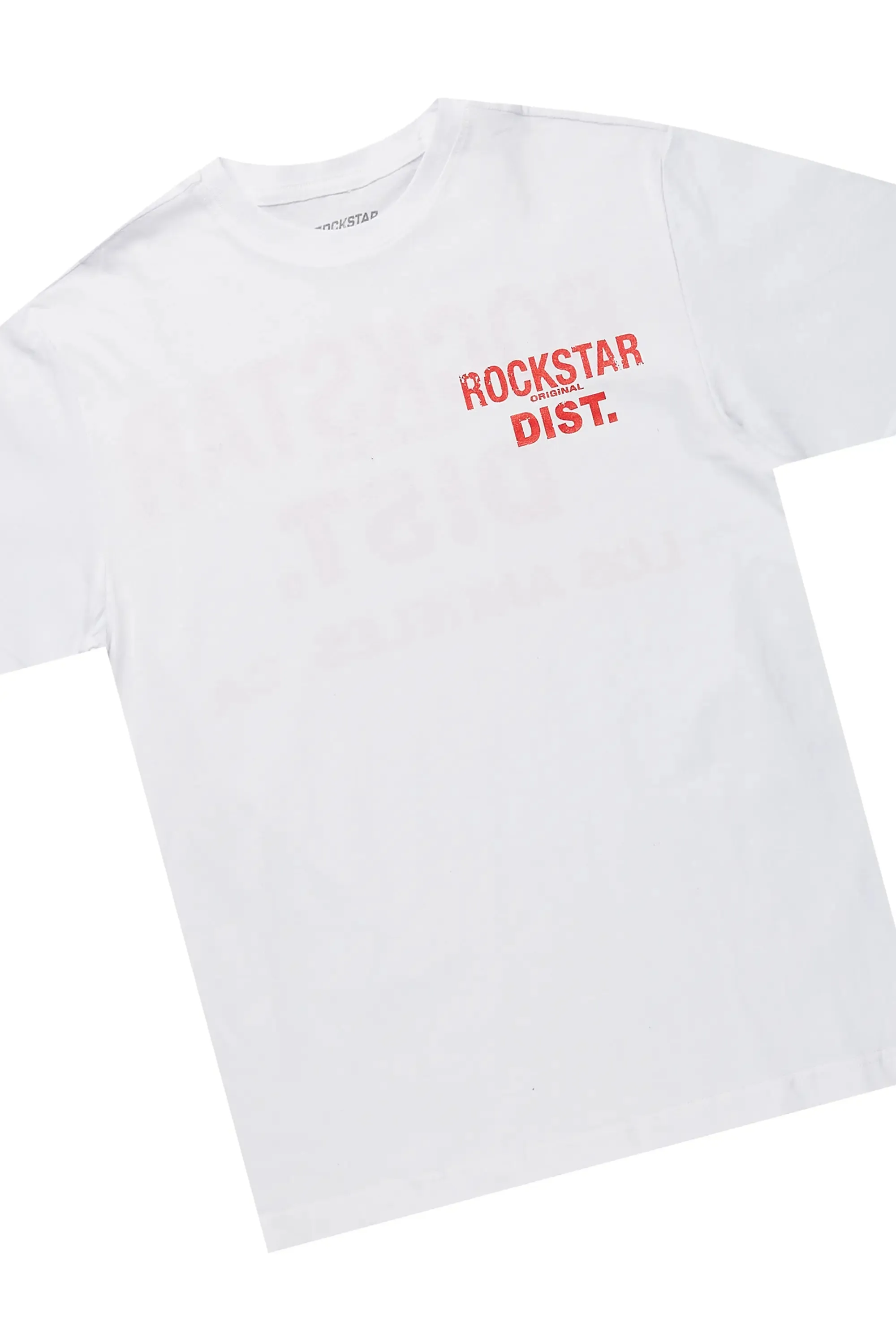 Lake White/Blue T-Shirt/Stacked Flare Jean Bundle sold by Rockstar Original product image thumbnail 2