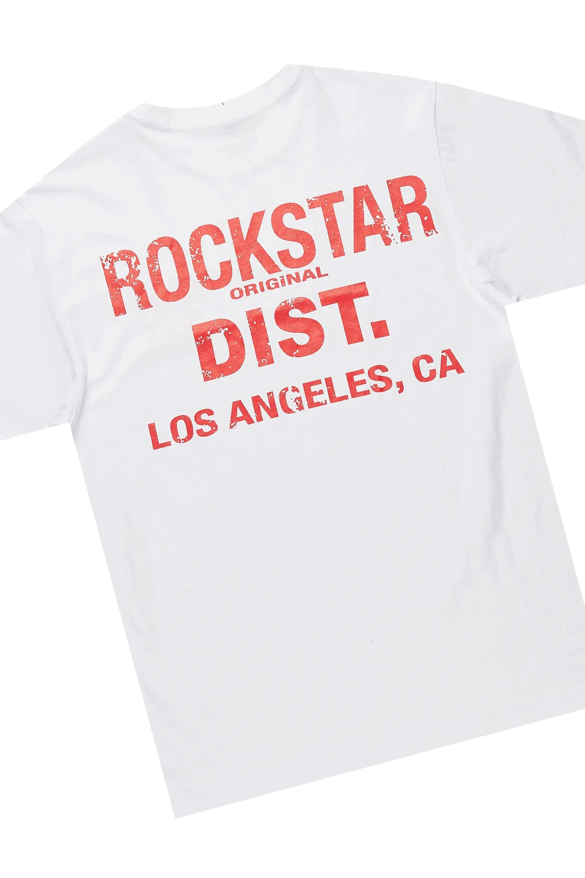 Lake White/Blue T-Shirt/Stacked Flare Jean Bundle sold by Rockstar Original product image thumbnail 3