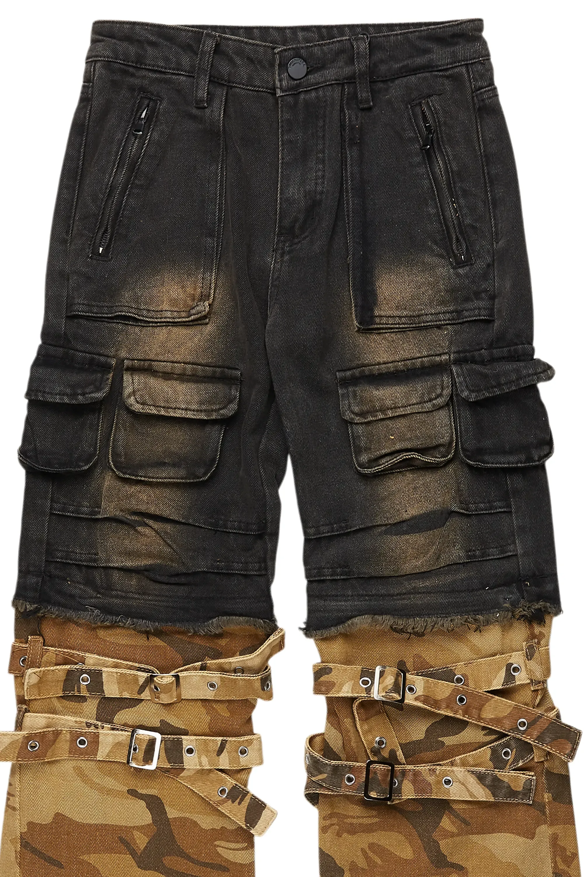 Boys Exxus Dark Grey Baggy Fit Jean sold by Rockstar Original product image thumbnail 2