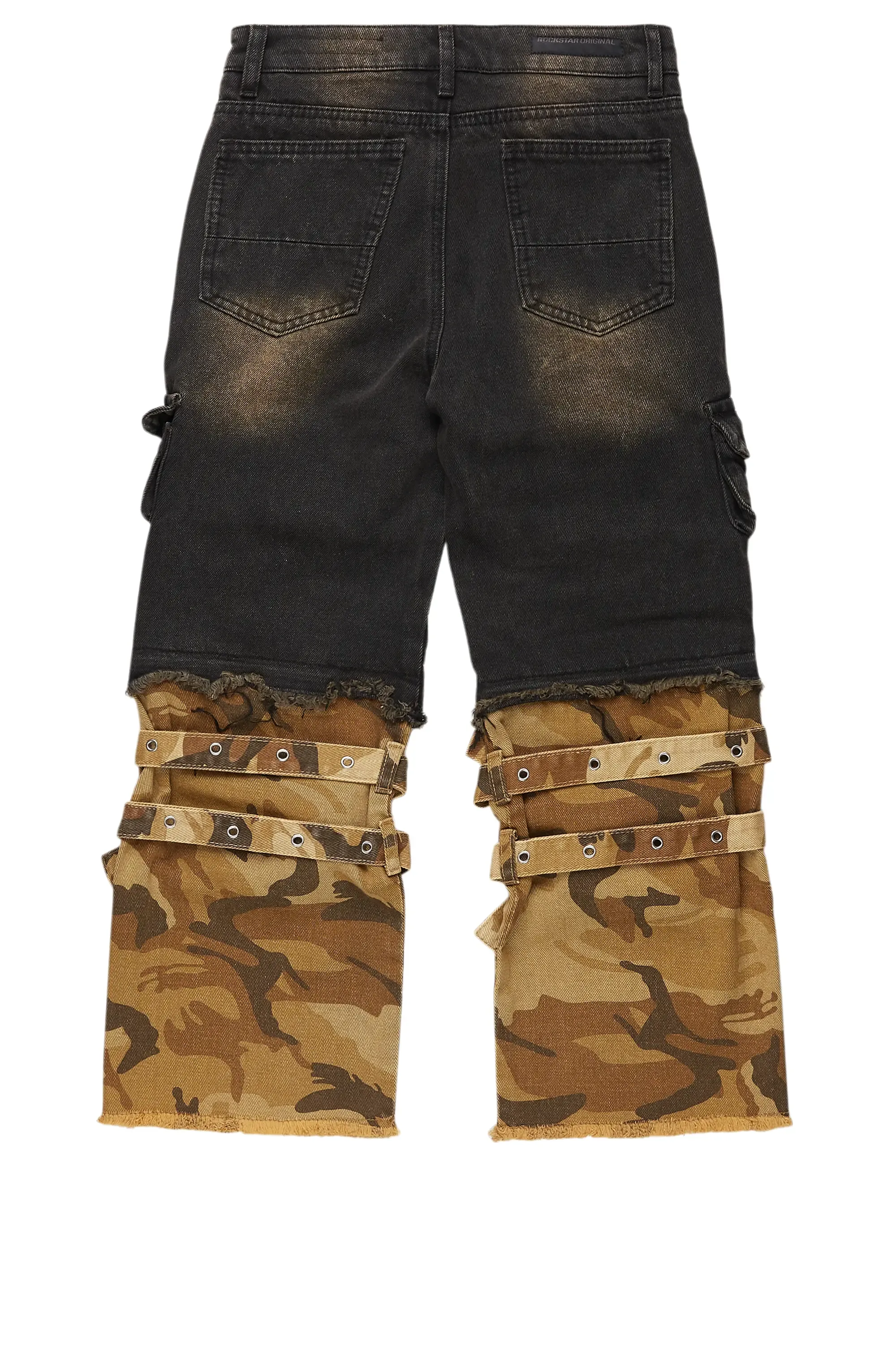 Boys Exxus Dark Grey Baggy Fit Jean sold by Rockstar Original product image thumbnail 3