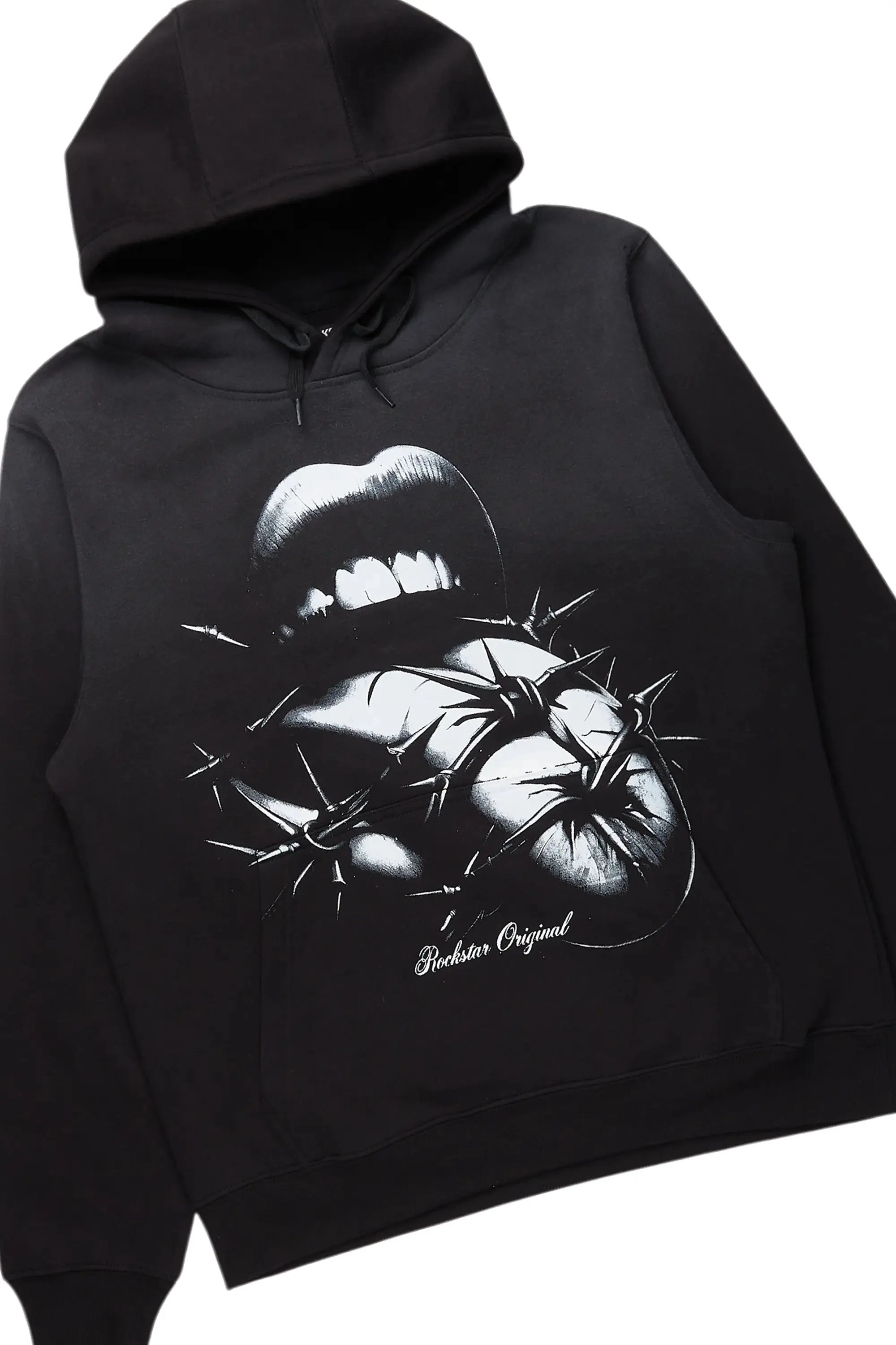 Schmear Black/White Hoodie/Baggy Fit Jean Bundle sold by Rockstar Original product image thumbnail 2