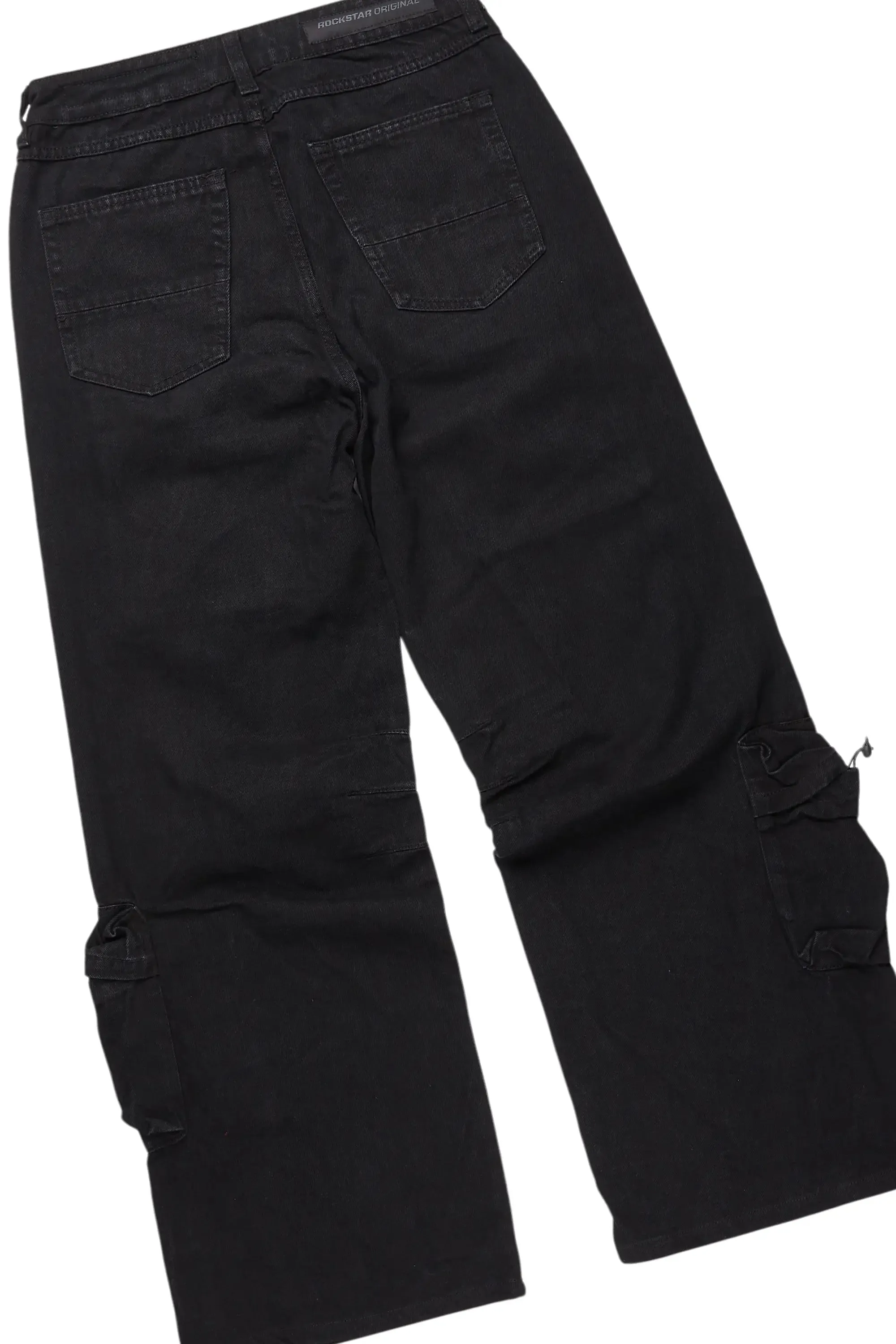 Schmear Black/White Hoodie/Baggy Fit Jean Bundle sold by Rockstar Original product image thumbnail 4