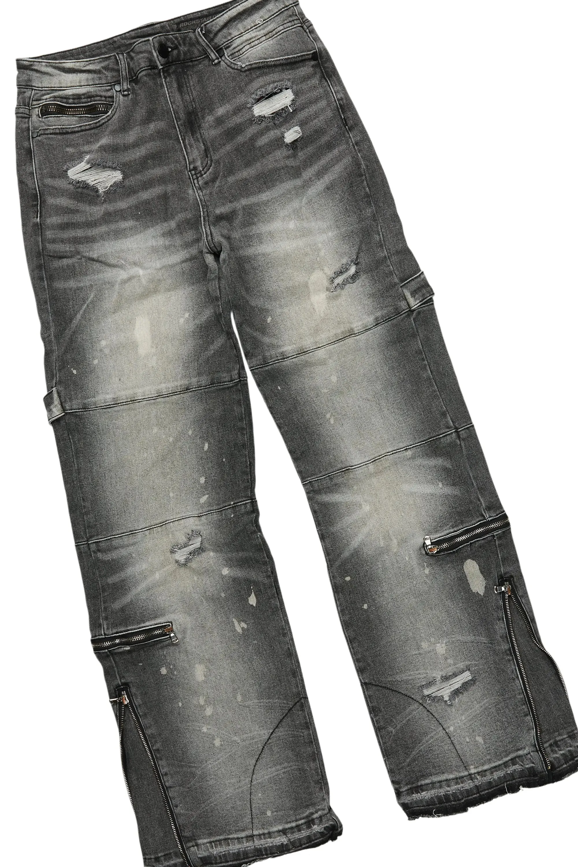 Dayte Nite T-Shirt & Grib Baggy Fit Jean Bundle sold by Rockstar Original product image thumbnail 4