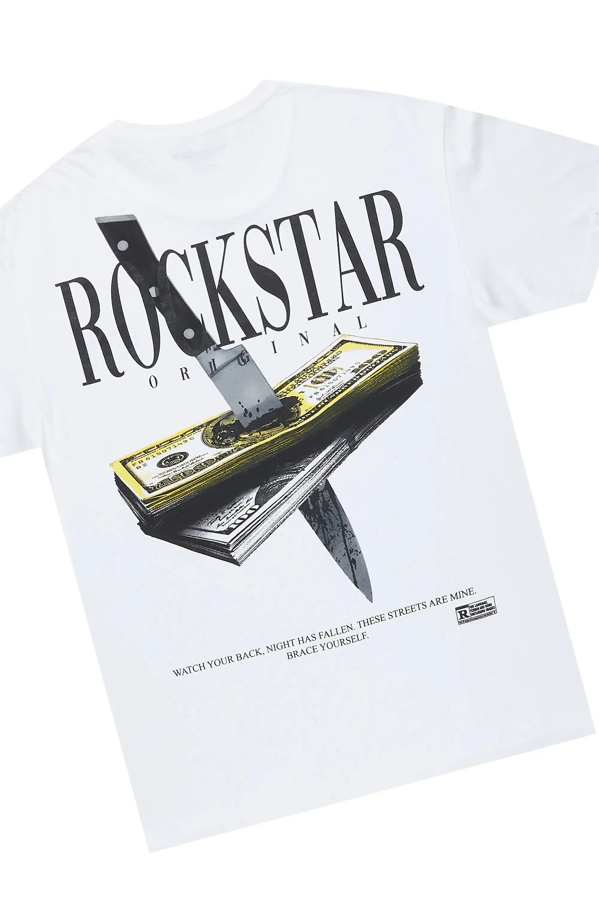 Dayte Nite T-Shirt & Grib Baggy Fit Jean Bundle sold by Rockstar Original product image thumbnail 3