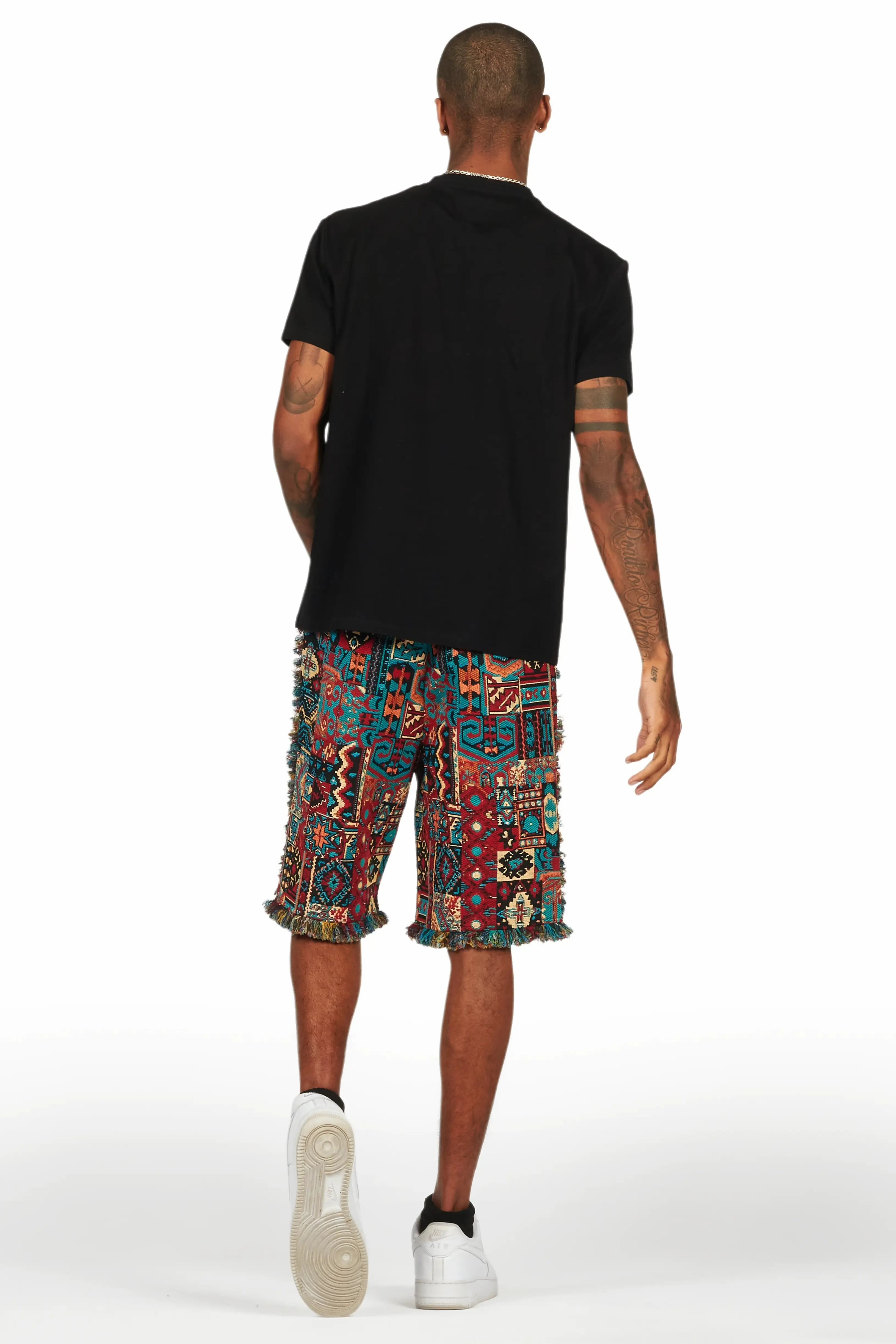 Tappy Black/Blue T-Shirt Short Set sold by Rockstar Original product image thumbnail 4