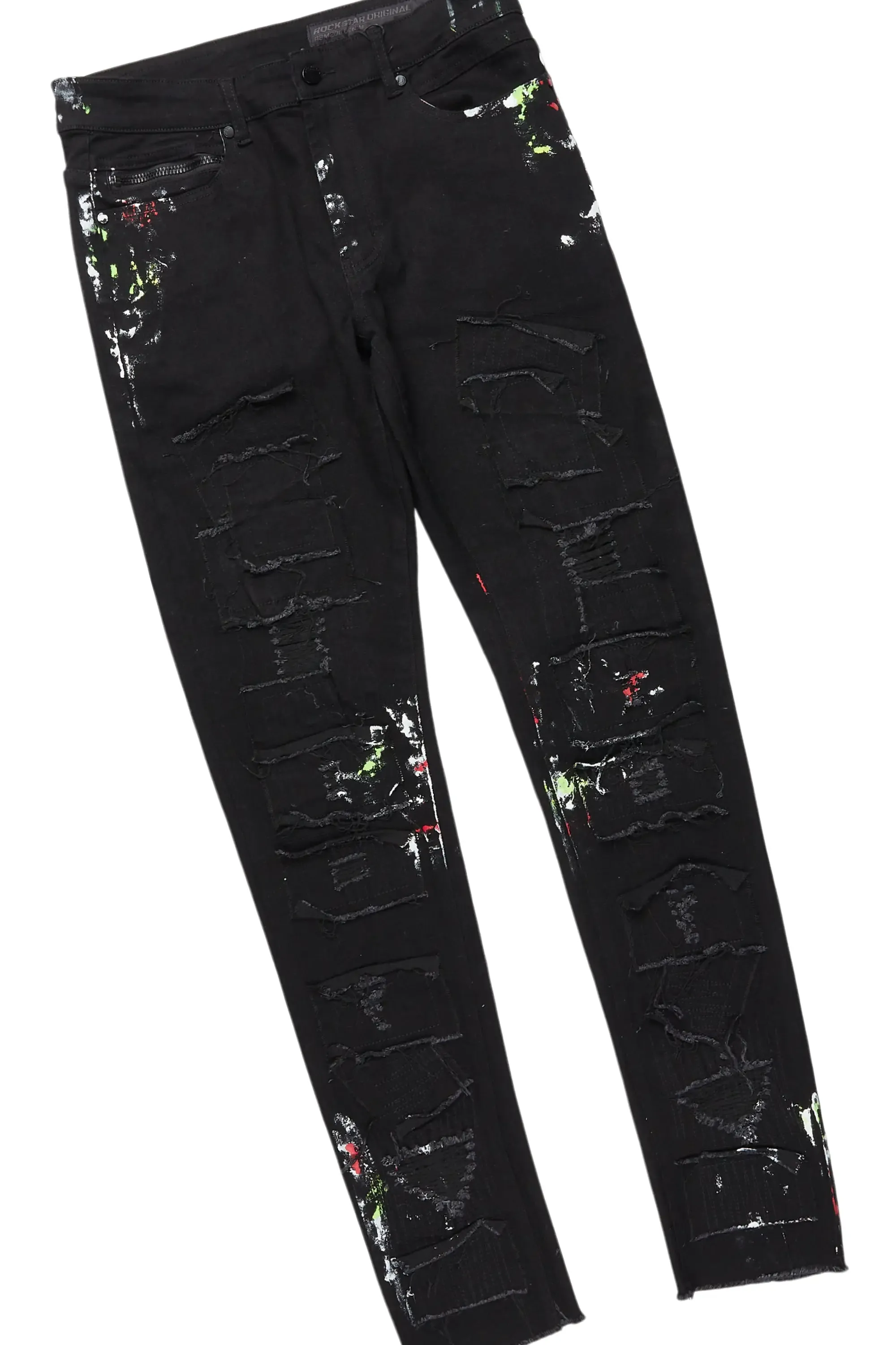 Barrett Black Hoodie/Slim Fit Jean Bundle sold by Rockstar Original product image thumbnail 4