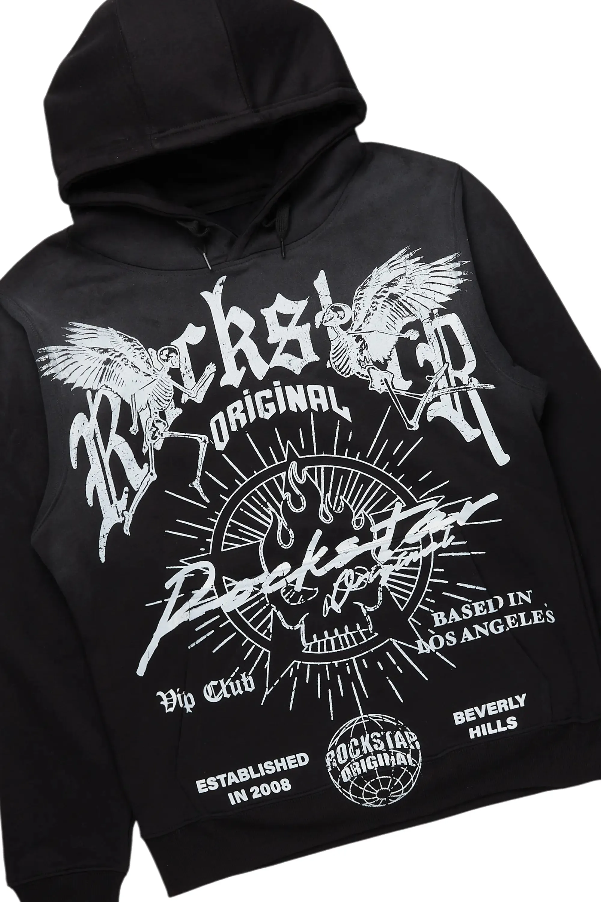 Tally Black/White Hoodie/Slim Fit Jean Bundle sold by Rockstar Original product image thumbnail 2