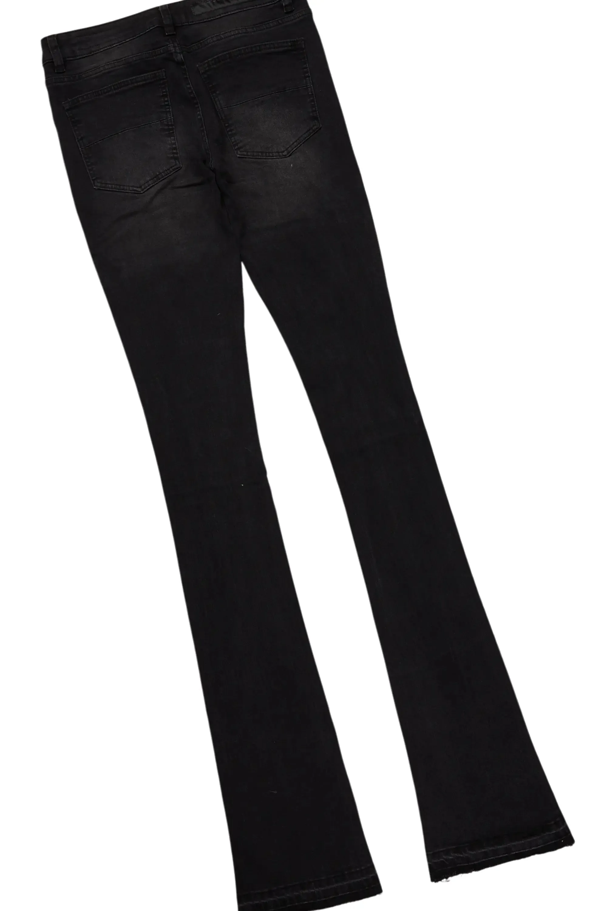 Palmer Black Hoodie/Stacked Flare Jean Bundle sold by Rockstar Original product image thumbnail 4