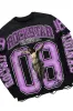 Fields Black/Purple Double Layer T-Shirt/Stacked Baggy Track Pant Set sold by Rockstar Original
