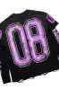 Fields Black/Purple Double Layer T-Shirt/Stacked Baggy Track Pant Set sold by Rockstar Original