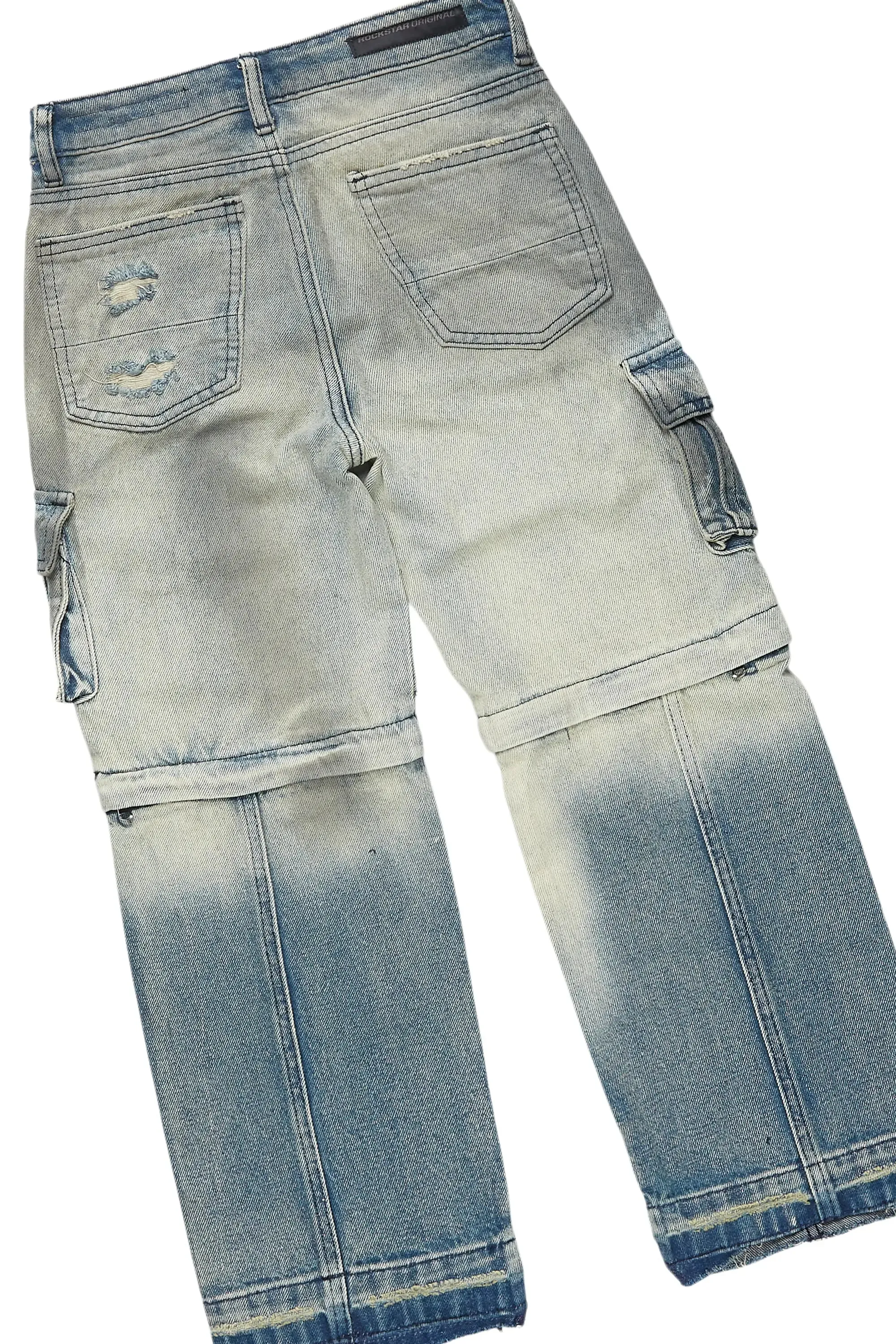 Boys Beau Red Hoodie/Baggy Fit Jean Set sold by Rockstar Original product image thumbnail 4