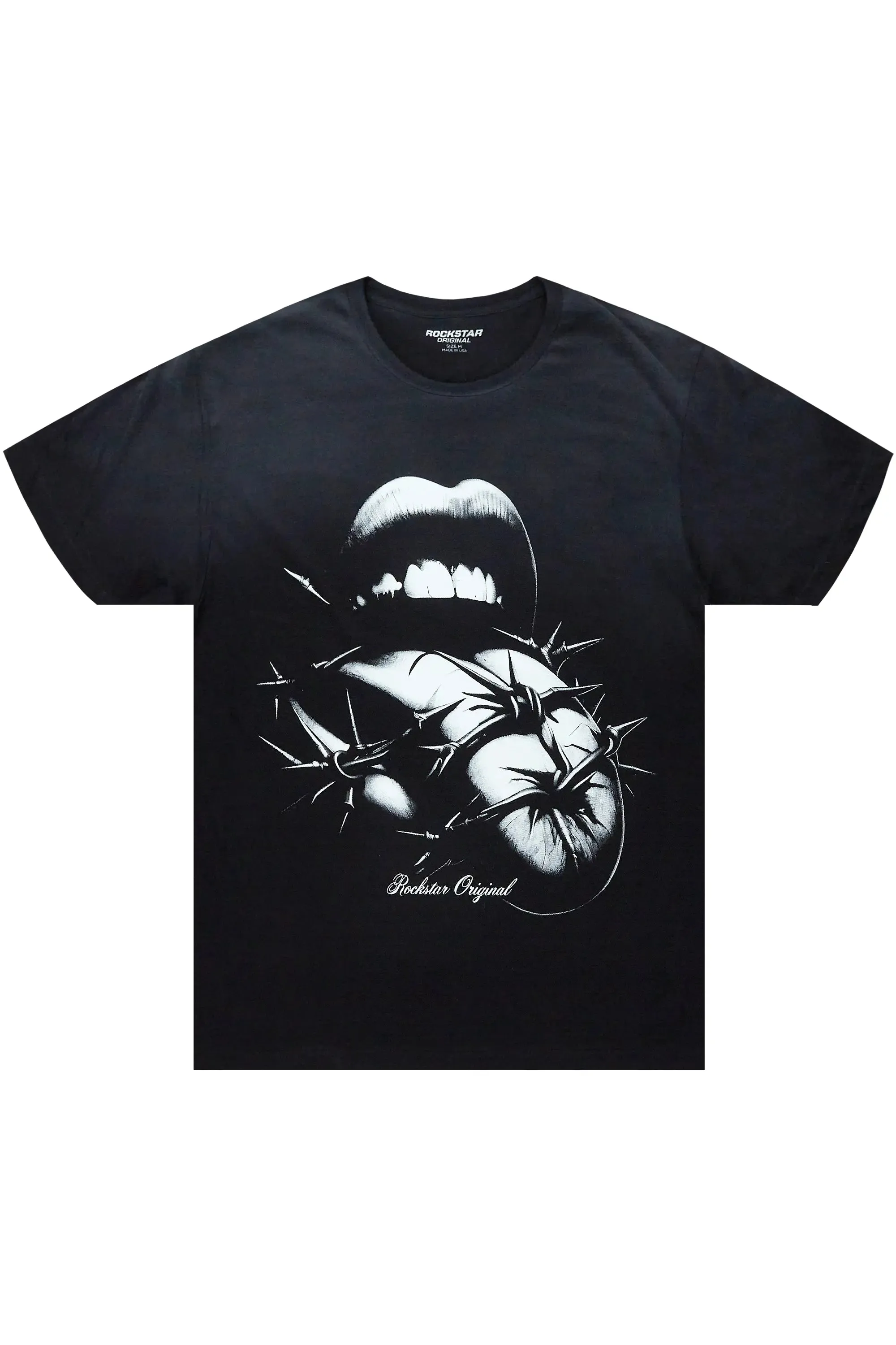 Deona Black Oversized T-Shirt sold by Rockstar Original