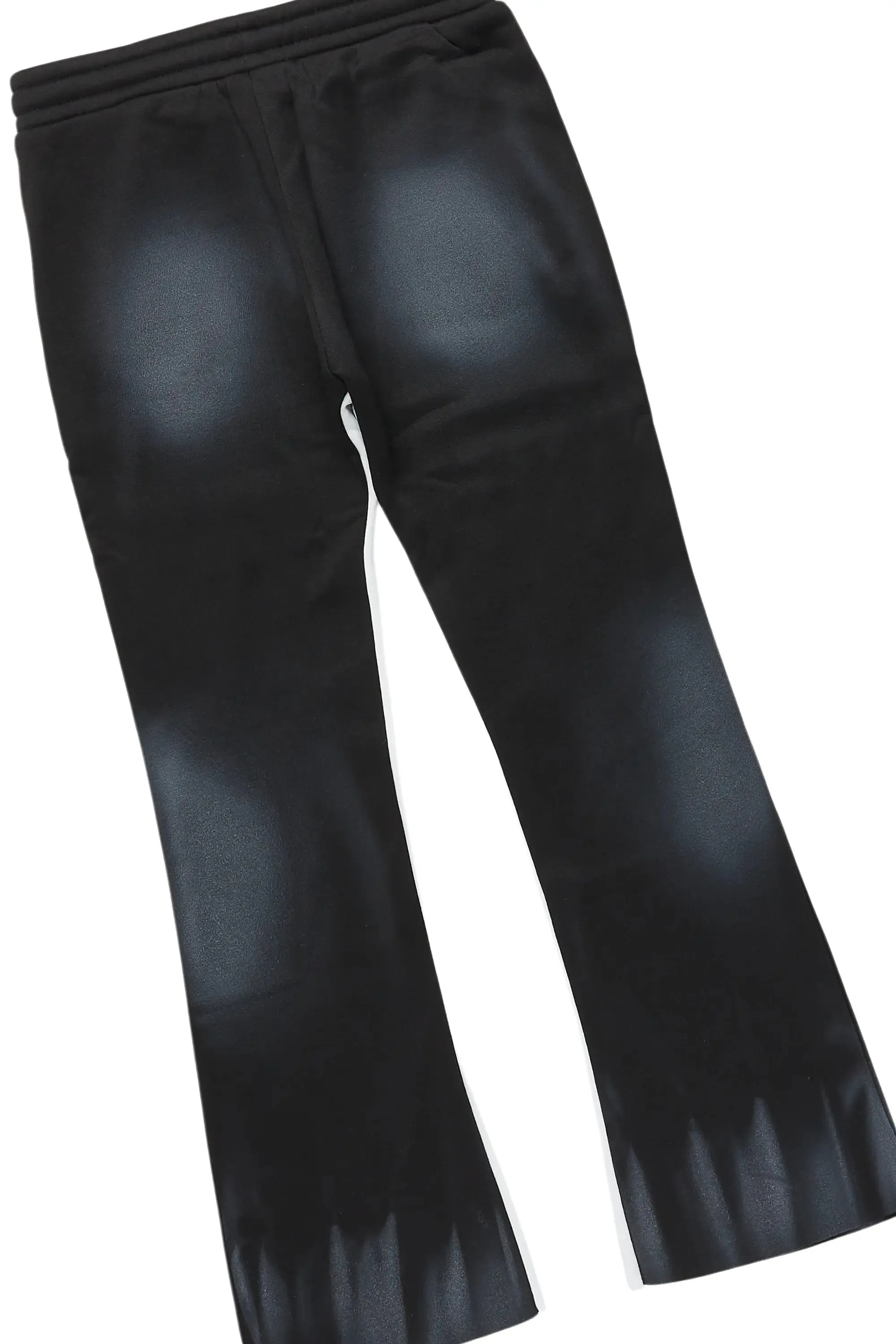 Boys States Black/White Stacked Hoodie Track Set sold by Rockstar Original product image thumbnail 5