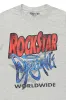 Boys Kait Grey/Red Graphic T-Shirt sold by Rockstar Original
