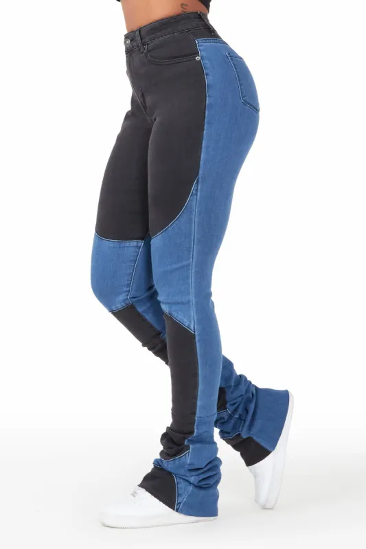 Harmony Black Super Stacked Jean sold by Rockstar Original