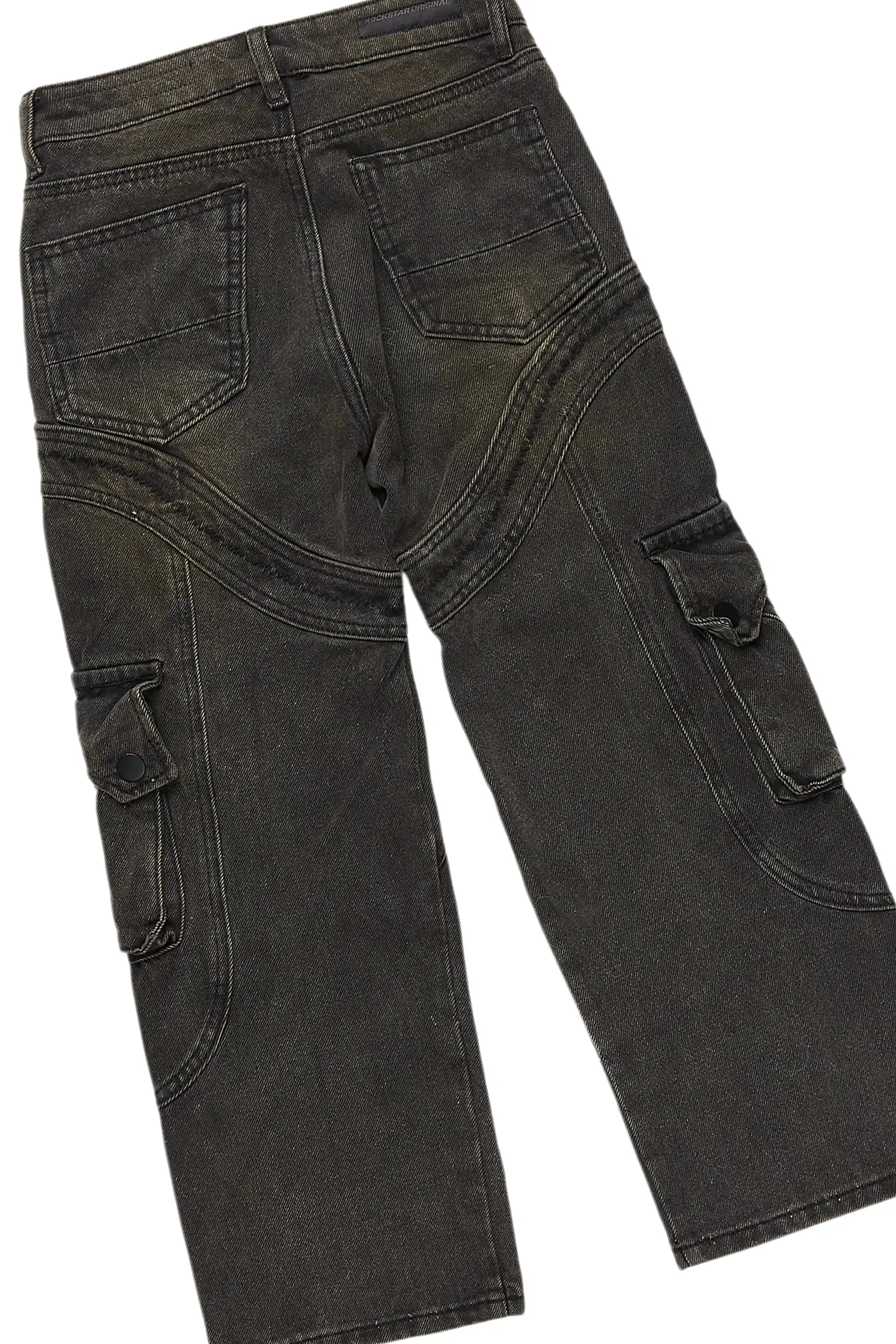 Boys Kanan Grey Mohair Hoodie/Baggy Jean Set sold by Rockstar Original product image thumbnail 4