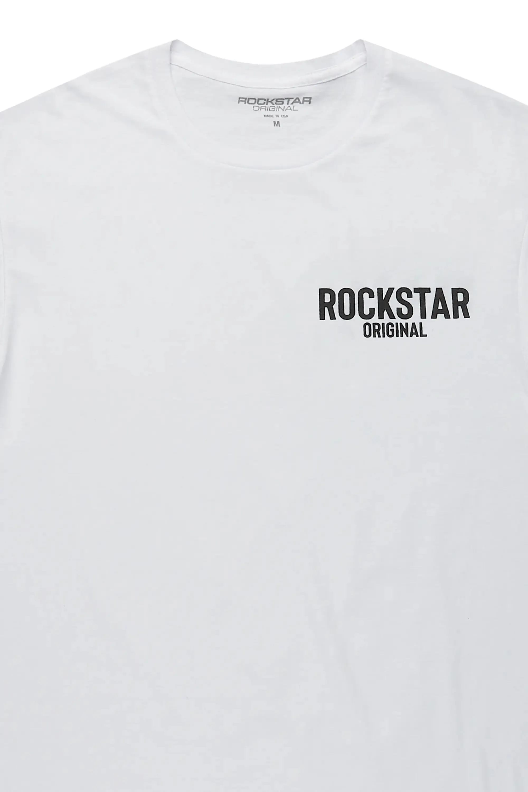 Sana White/Black Graphic T-Shirt sold by Rockstar Original product image thumbnail 3