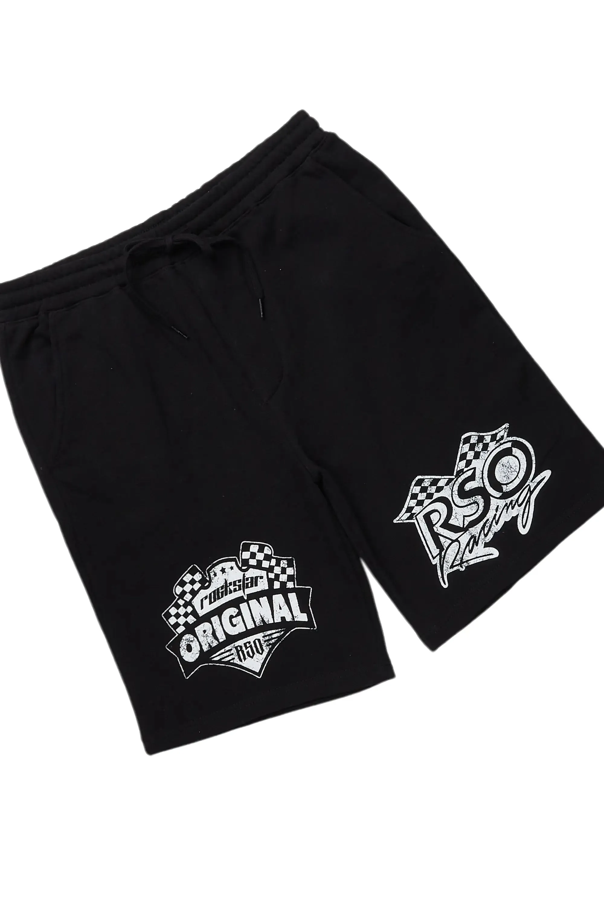 Racing Grung Black Graphic T-Shirt Short Set sold by Rockstar Original product image thumbnail 3