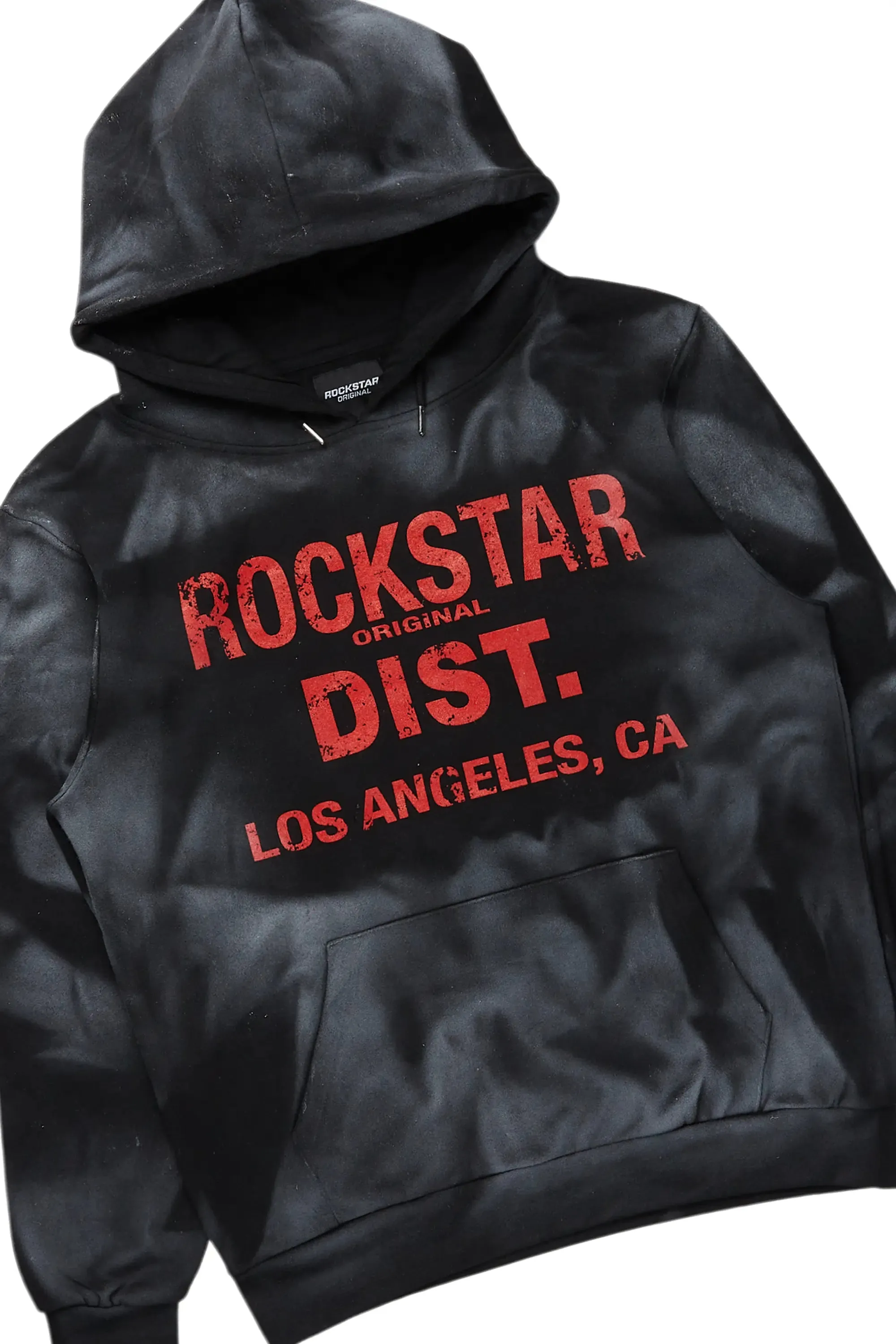 Nelly Black/Red Hoodie/Baggy Track Pant Set sold by Rockstar Original product image thumbnail 2