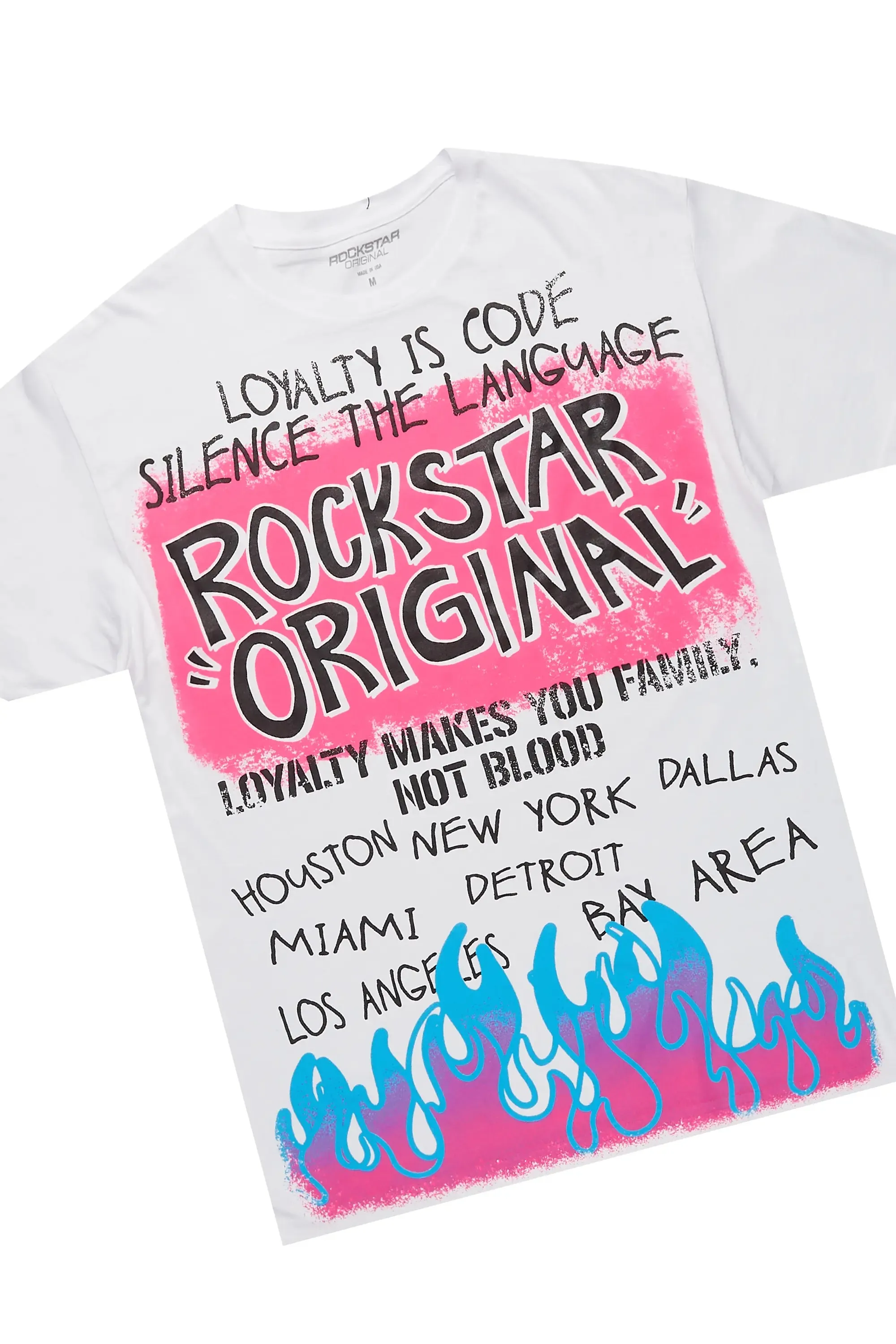 Bridgette White/Mint T-Shirt Short Set sold by Rockstar Original product image thumbnail 2