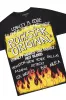 Beno Black Graphic T-Shirt Short Set sold by Rockstar Original