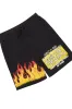 Beno Black Graphic T-Shirt Short Set sold by Rockstar Original
