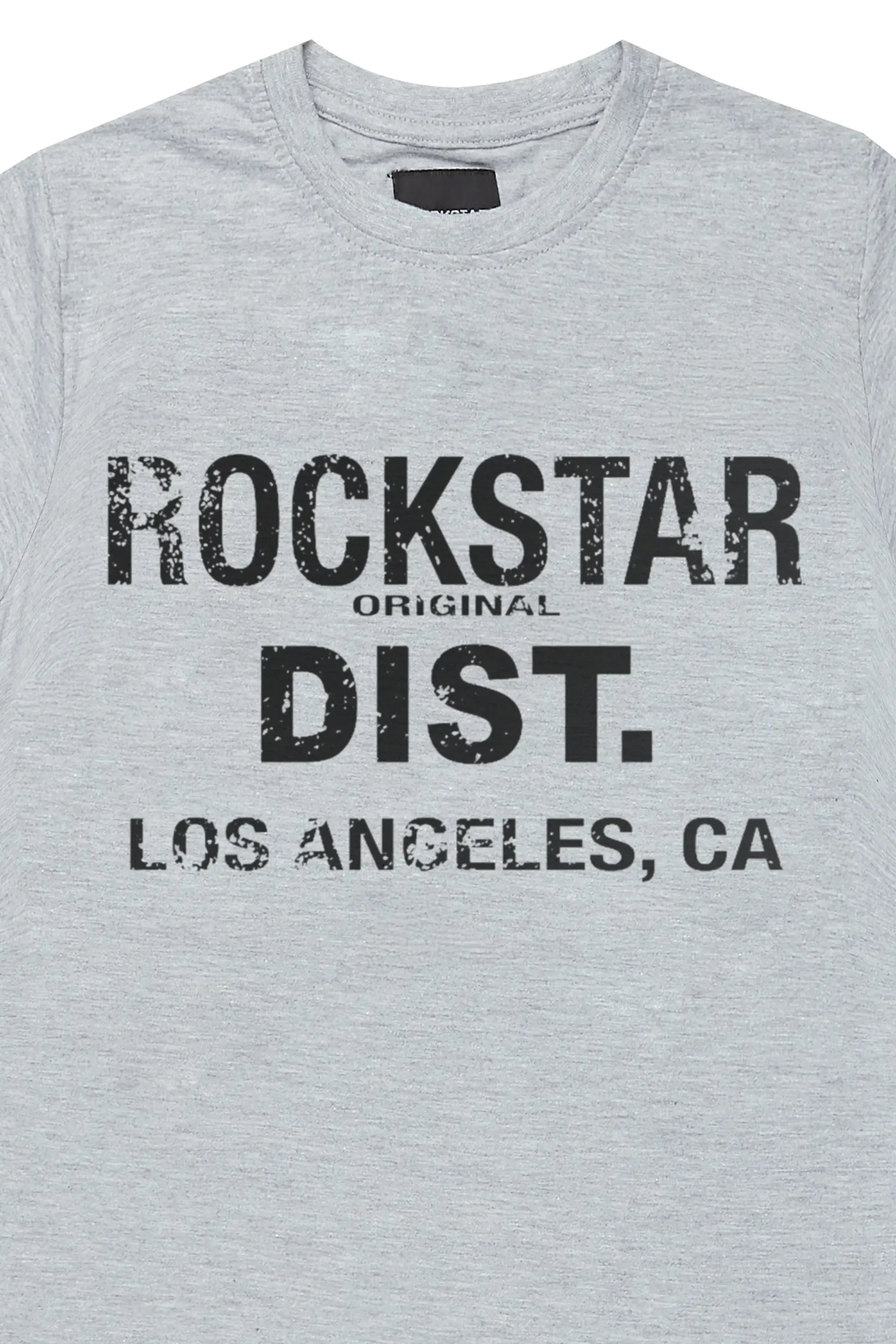 Boys Koen Grey/Black Graphic T-Shirt sold by Rockstar Original product image thumbnail 2