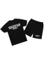 Sana Black/White Short Set sold by Rockstar Original