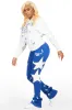 Jaden White/Royal Blue Super Stacked Trackset sold by Rockstar Original