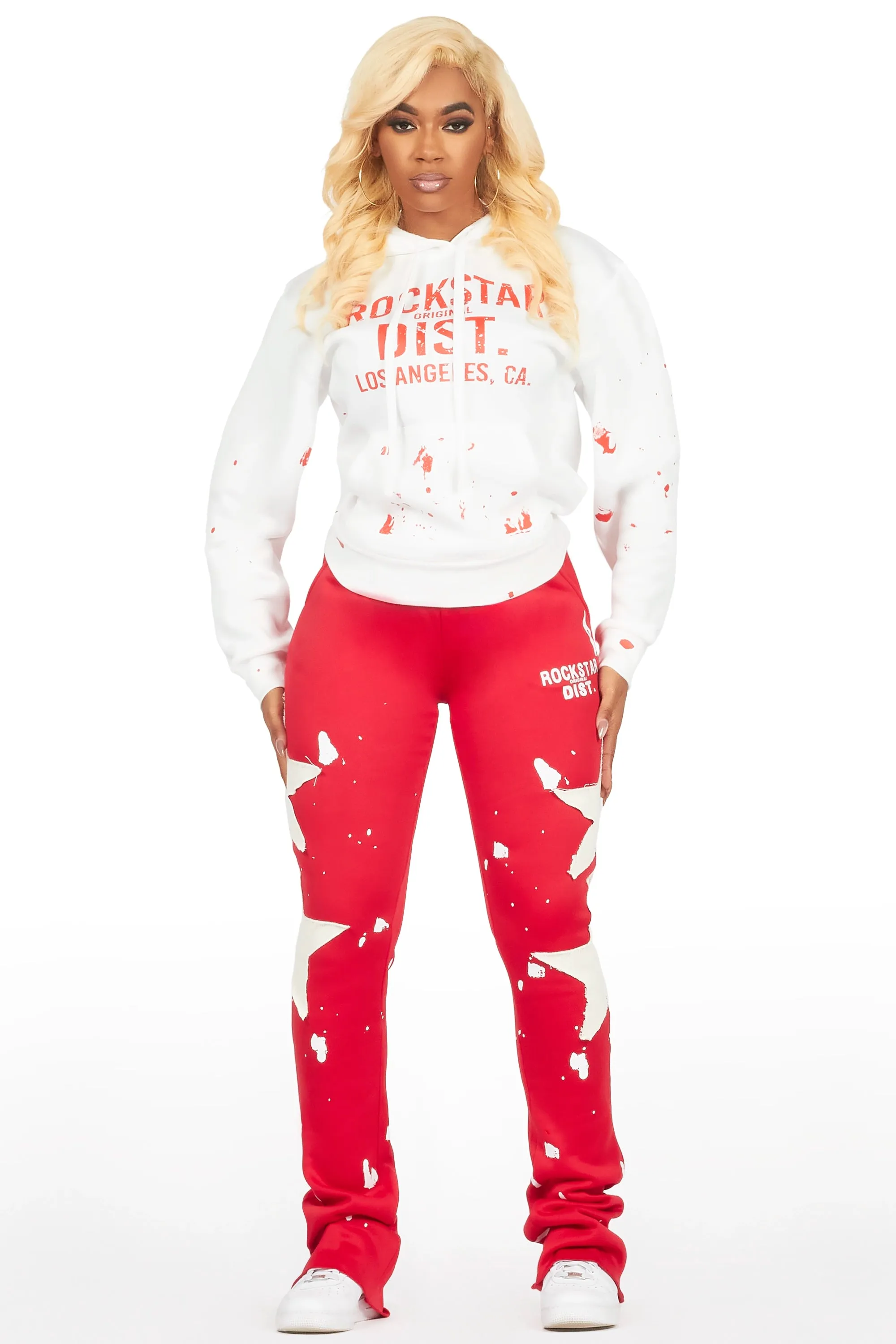 Jaden White/Red Super Stacked Trackset sold by Rockstar Original product image thumbnail 2