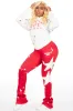 Jaden White/Red Super Stacked Trackset sold by Rockstar Original