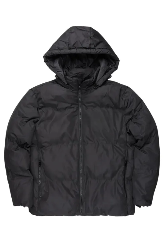 Rockstar Black Basic Puffer sold by Rockstar Original