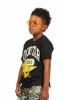 Boys Semaj Black Graphic T-Shirt sold by Rockstar Original