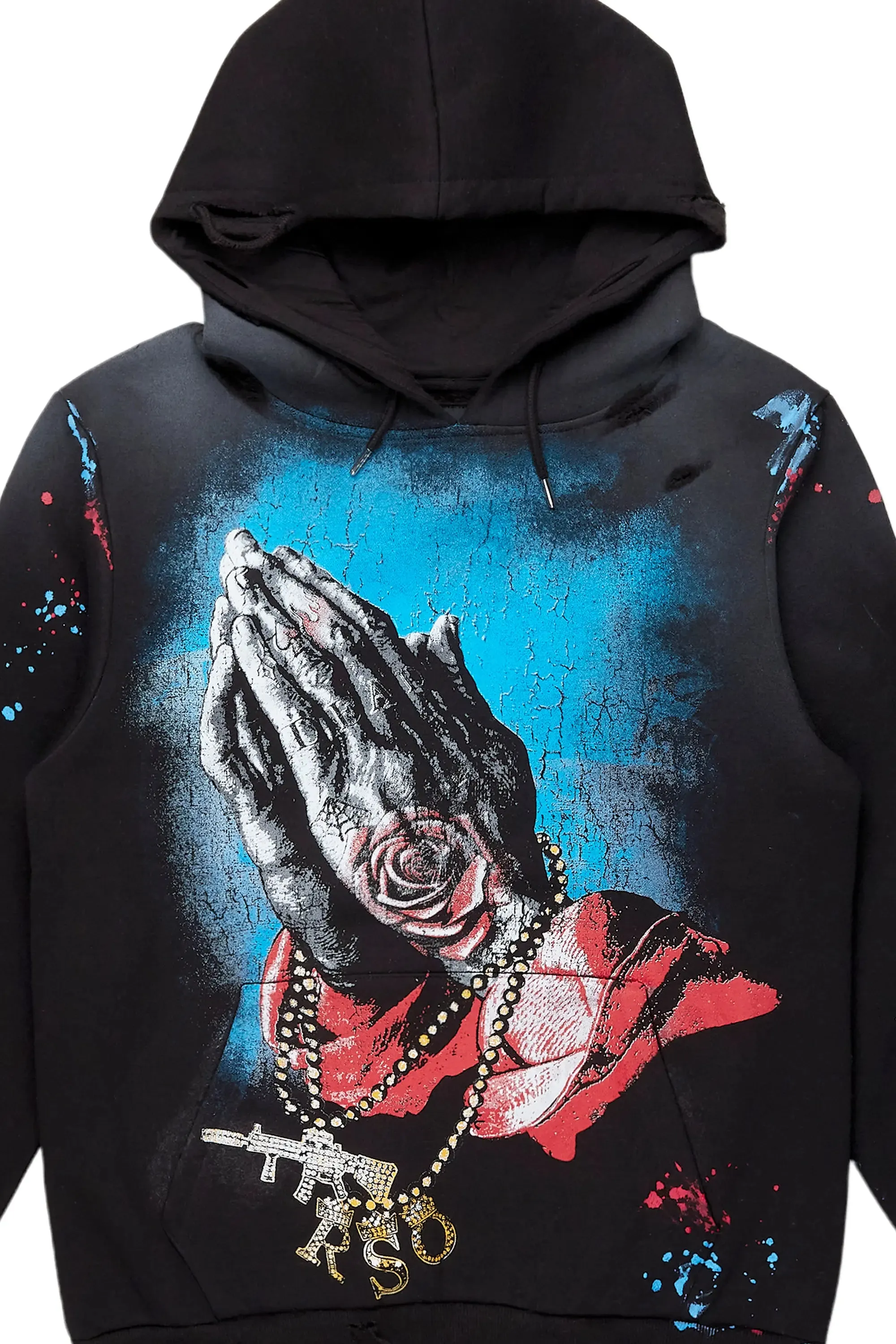 Cornia Black Oversized Hoodie sold by Rockstar Original product image thumbnail 2